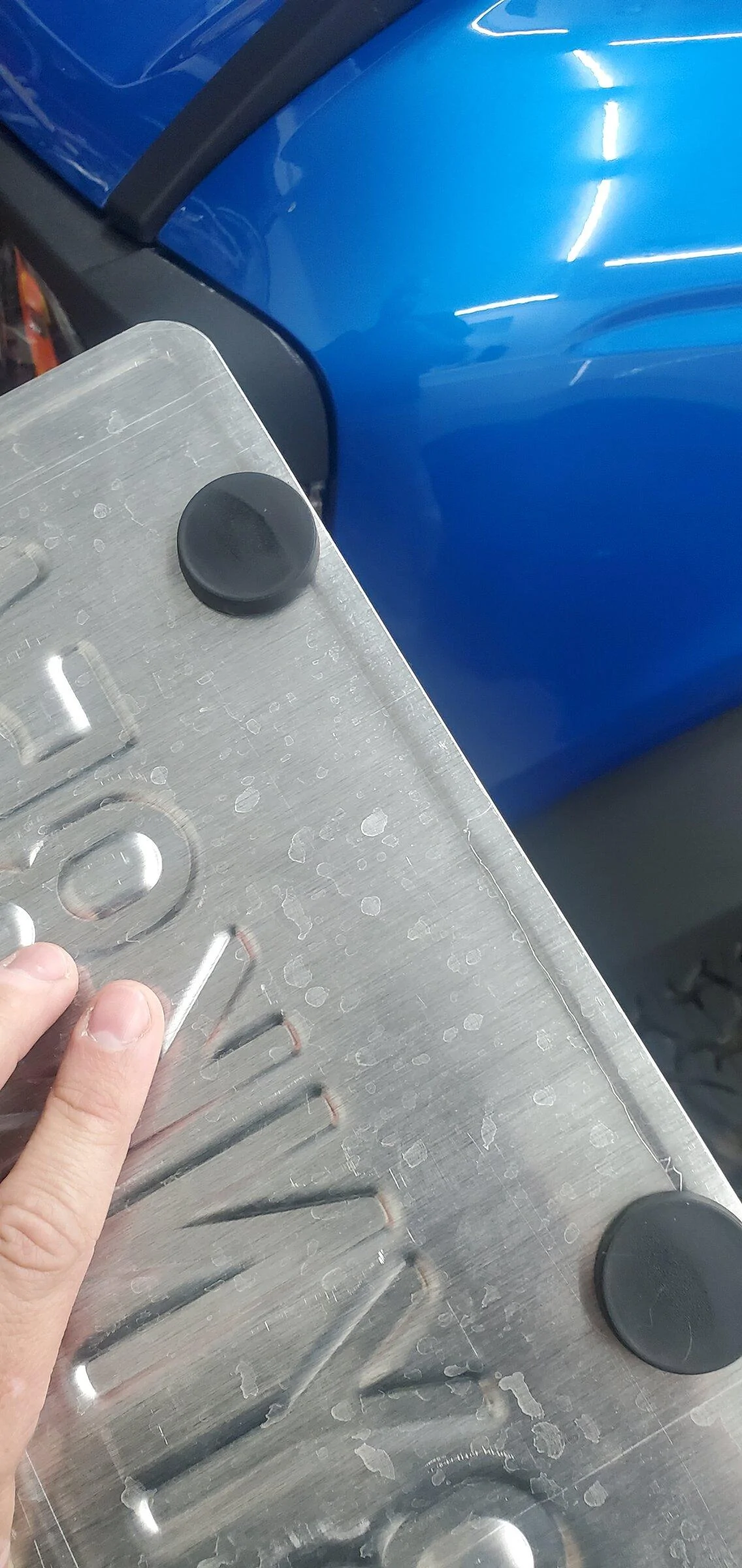 Ford Bronco Front license plate mount options? 20211201_031512