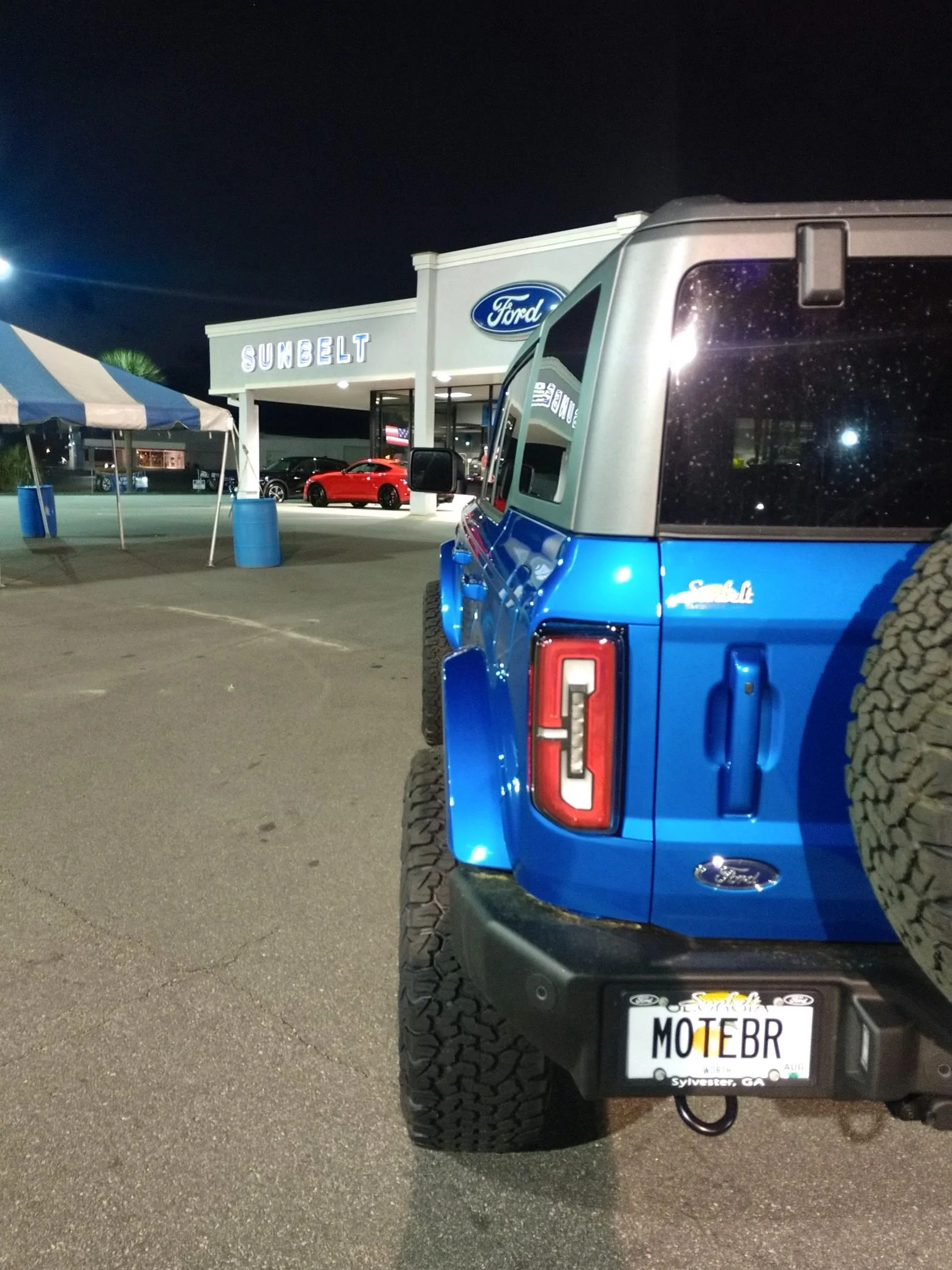 Ford Bronco VELOCITY BLUE Bronco Club IMG_20211228_182245421