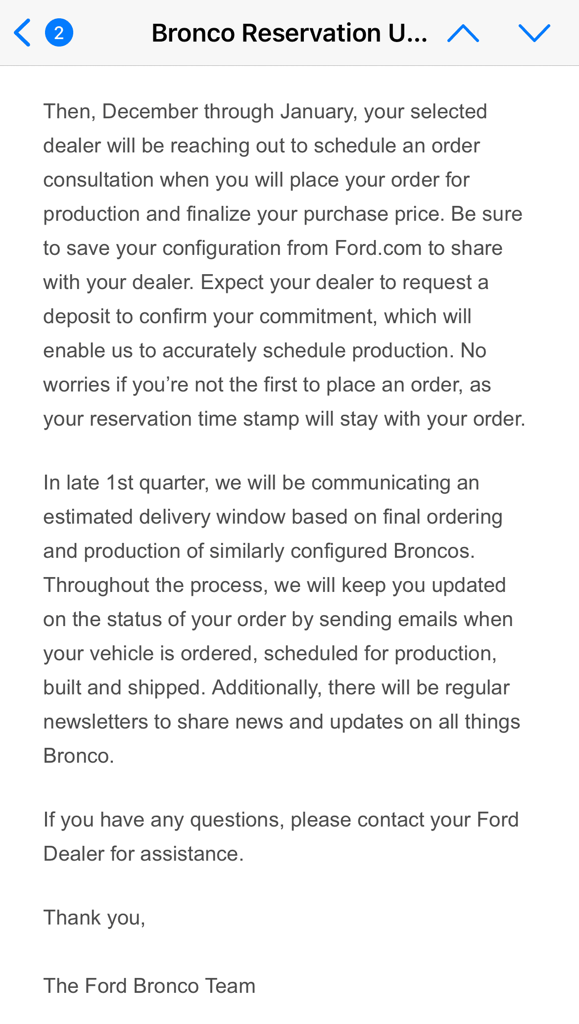 Ford Bronco FREMONT FORD PRICE GOUGING Bronco Reservation Update and Next Steps