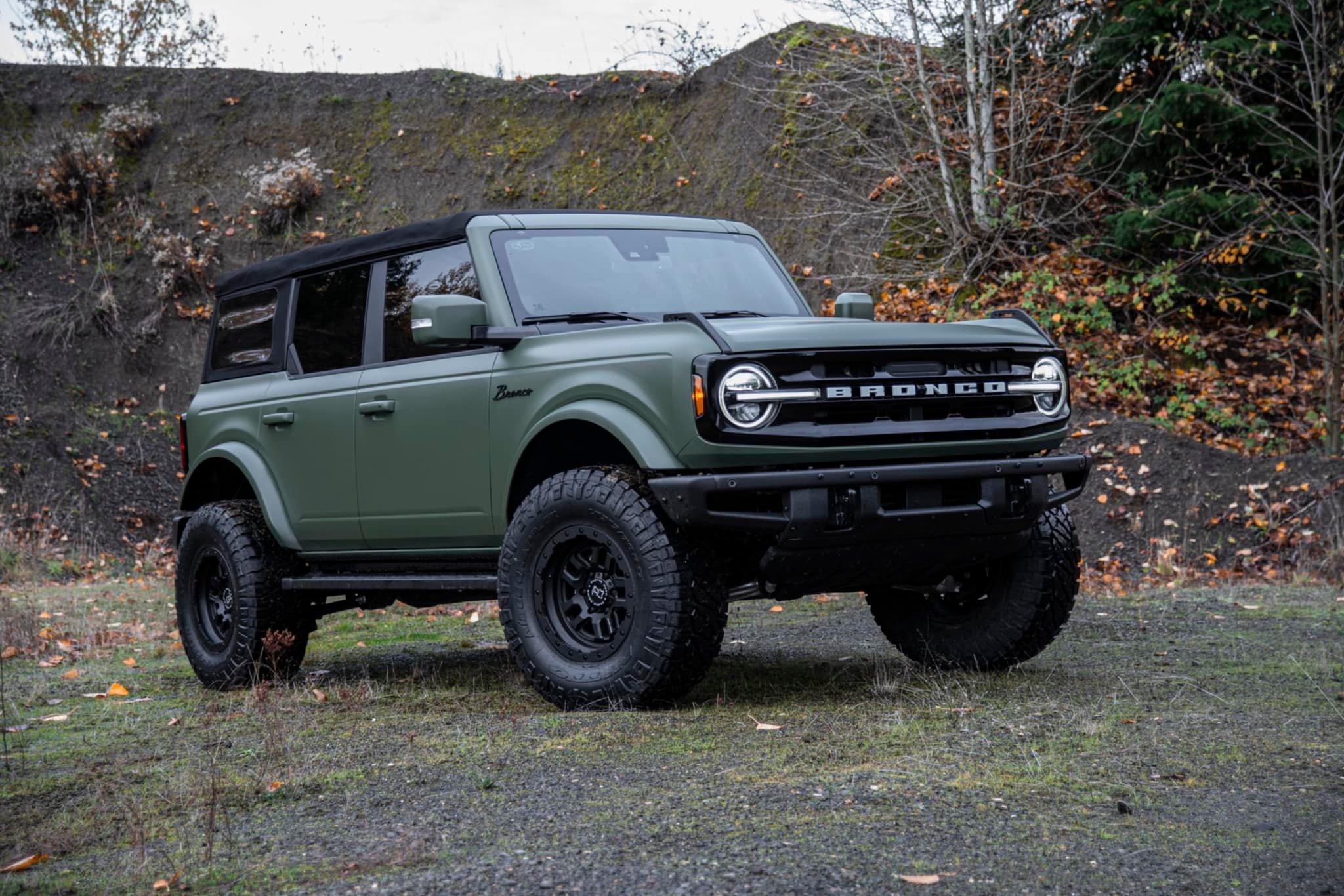 Ford Bronco Satin Military Green 4-Door Bronco Outer Banks Build 262790507_10223985849947335_5419101825041793148_n