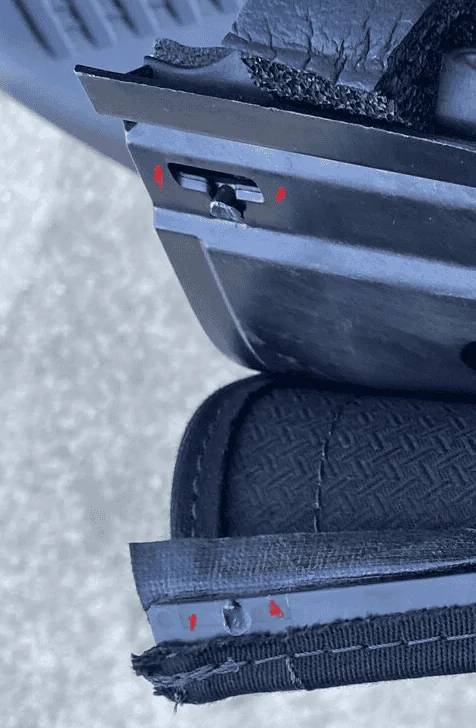 Ford Bronco Soft top broken tabs 1640812338301