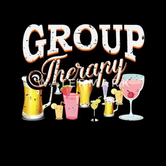 Ford Bronco Bronco Support Group / Drinking Club drinking-therapygroup-therapy-drinks-mens-t-shirt