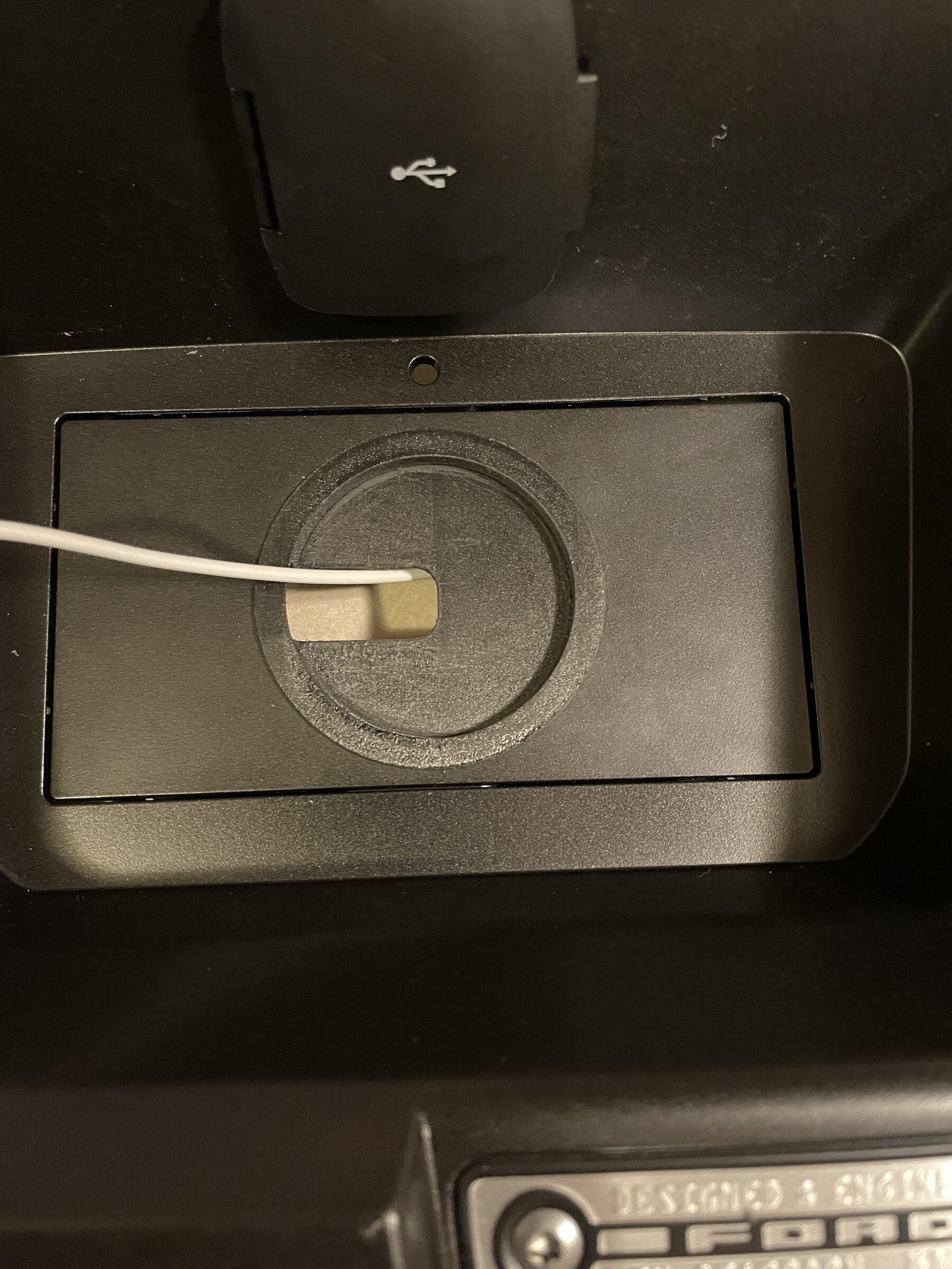 Ford Bronco HOW TO: MagSafe Wireless Charger Install in Factory Location - DIY IMG_6973.JPG