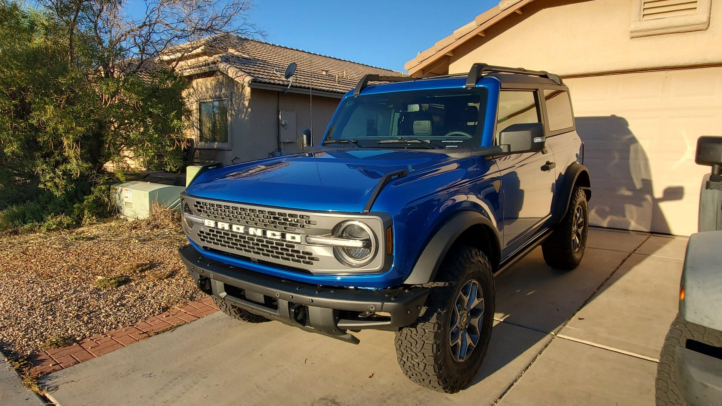Ford Bronco Ultimate Badlands Non-Sasquatch pics thread 20211113_073309