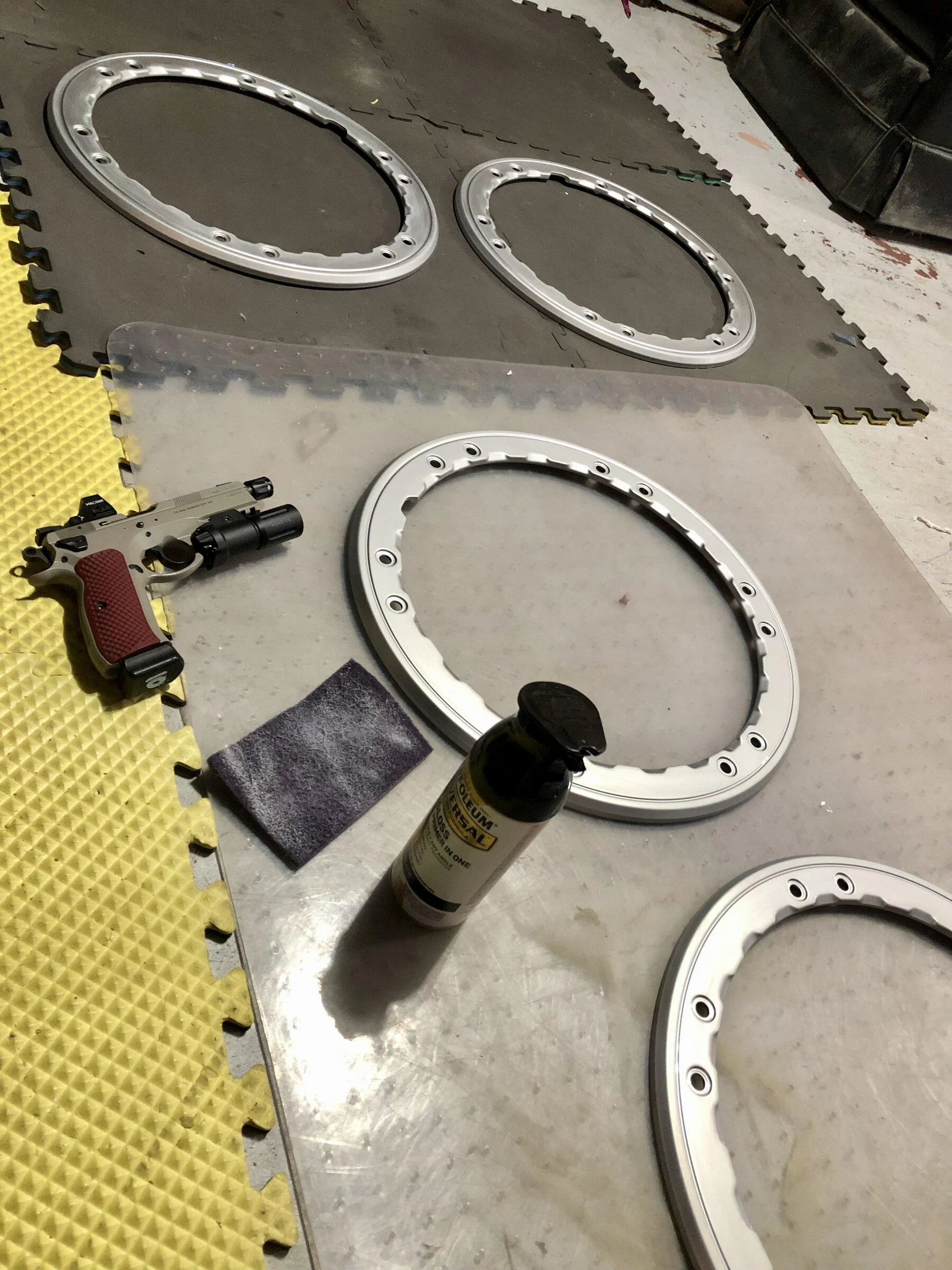 Ford Bronco Basesquatch beauty rings self painted DIY 429CE3D3-413C-4AE6-8428-E025748D51CA