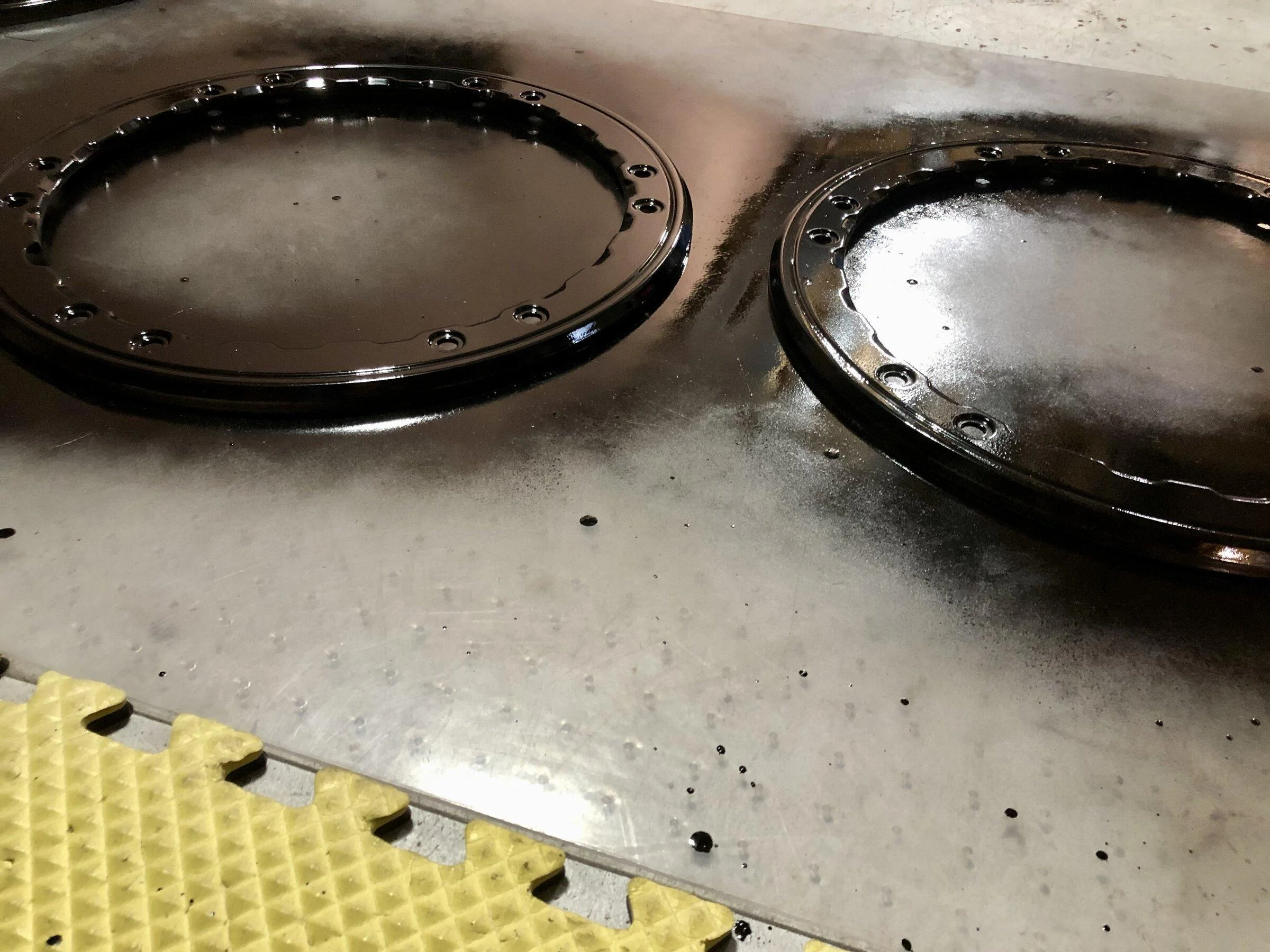 Ford Bronco Basesquatch beauty rings self painted DIY 5BA0B488-7CC1-4B13-87B1-0E29E7954944