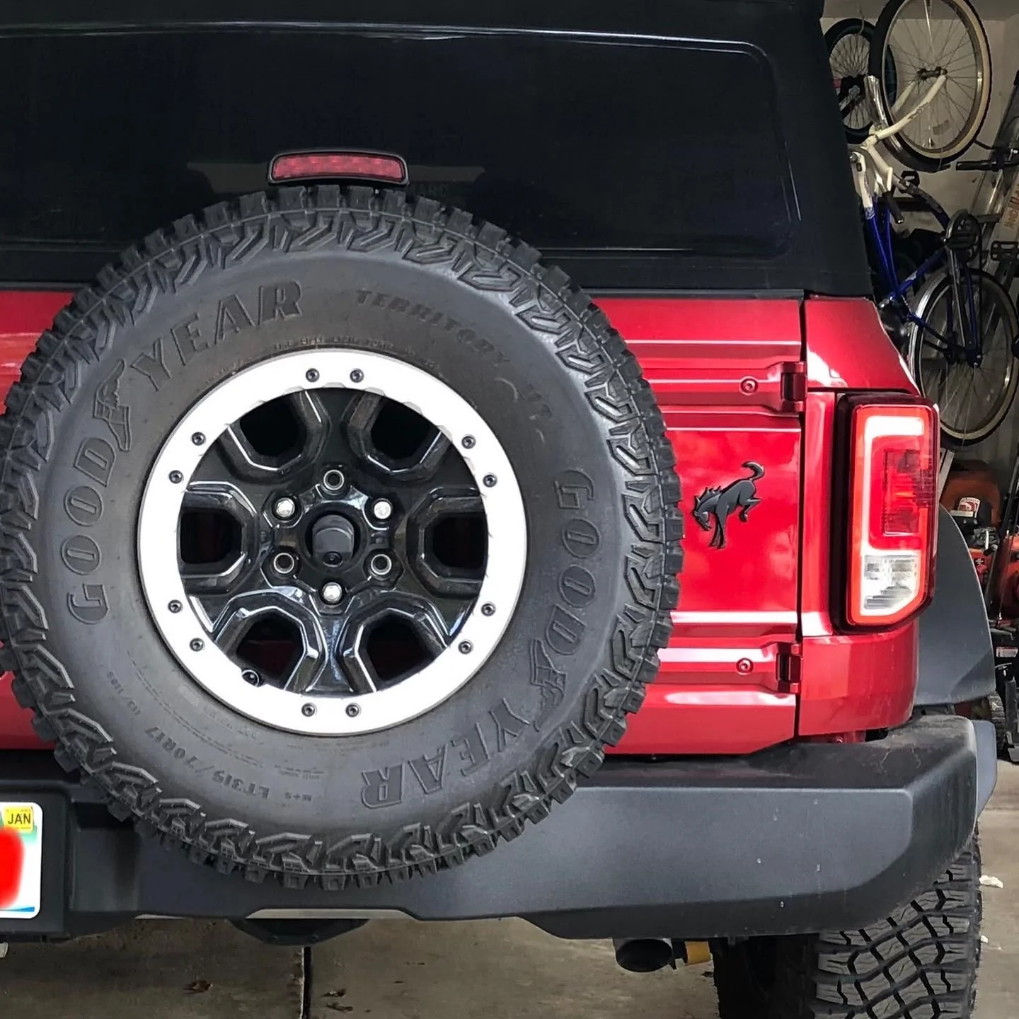 Ford Bronco Basesquatch beauty rings self painted DIY FA2A8699-E614-4D74-927F-F342C0D3DCFD