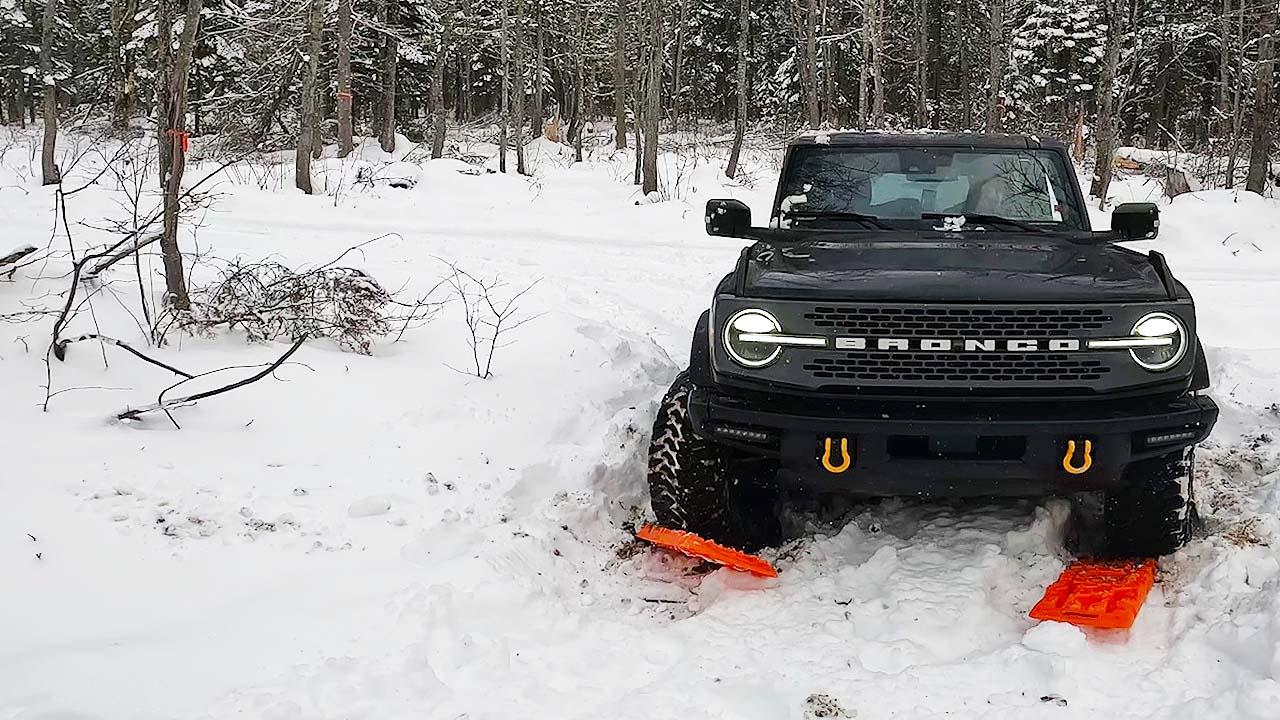 Ford Bronco Badlands Fun in the Snow Part 2 pic snow dee