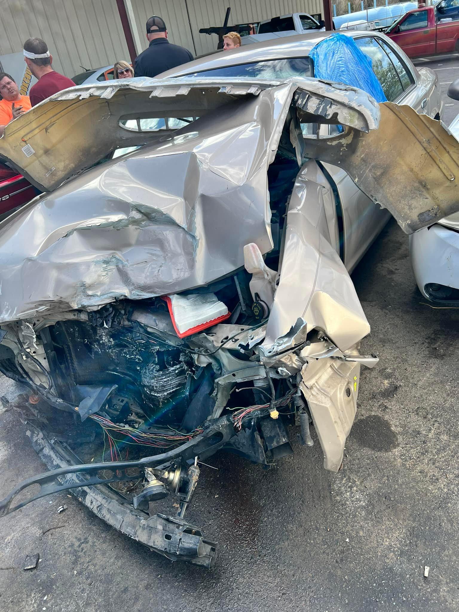Ford Bronco Bronco totaled in head-on collision accident, but you should see the other guy! [Updates From Owner] 271094335_10224439969005604_3446324337720870346_n