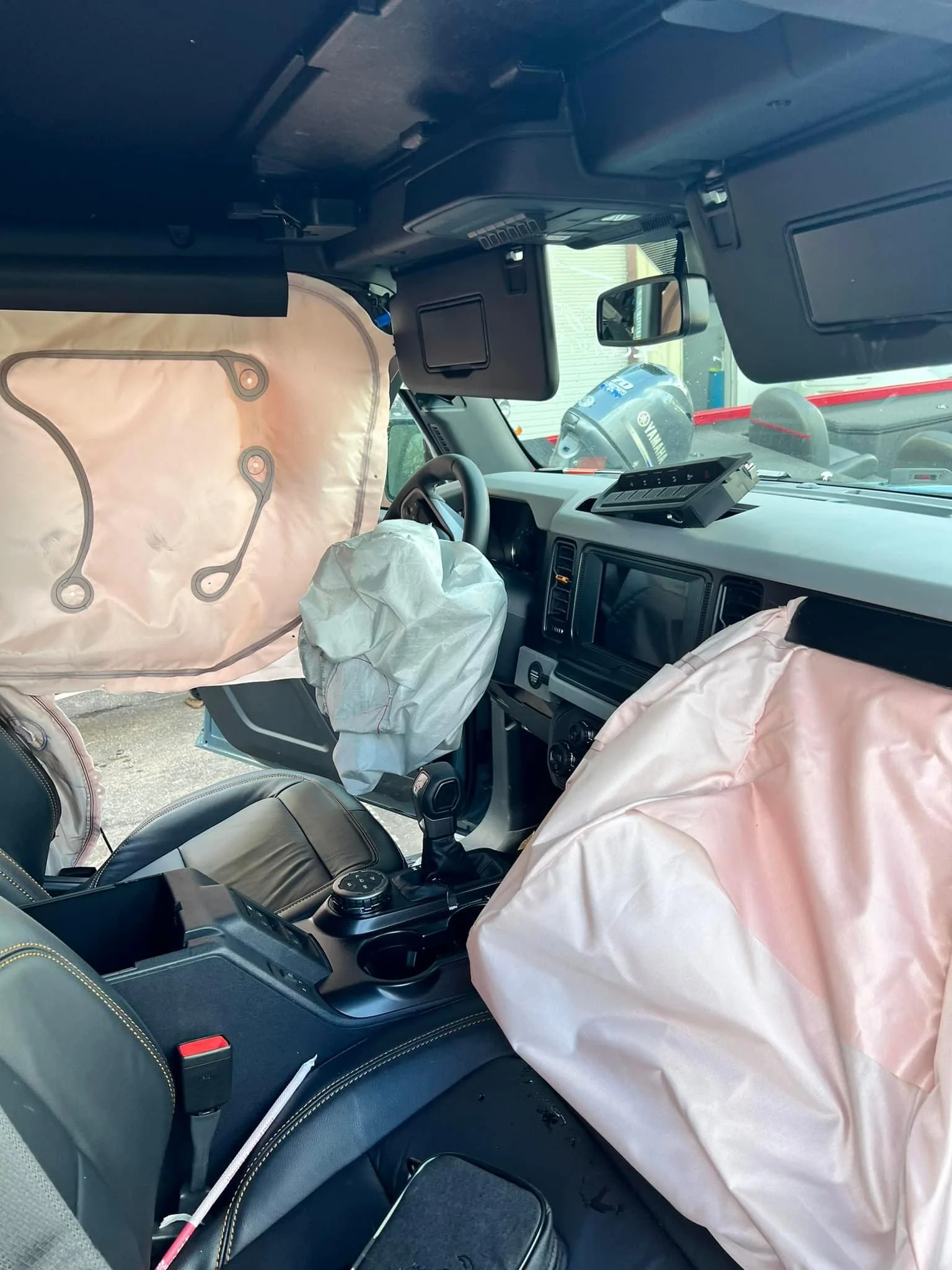 Ford Bronco Bronco totaled in head-on collision accident, but you should see the other guy! [Updates From Owner] 271154240_10224439969805624_6931243545437269548_n