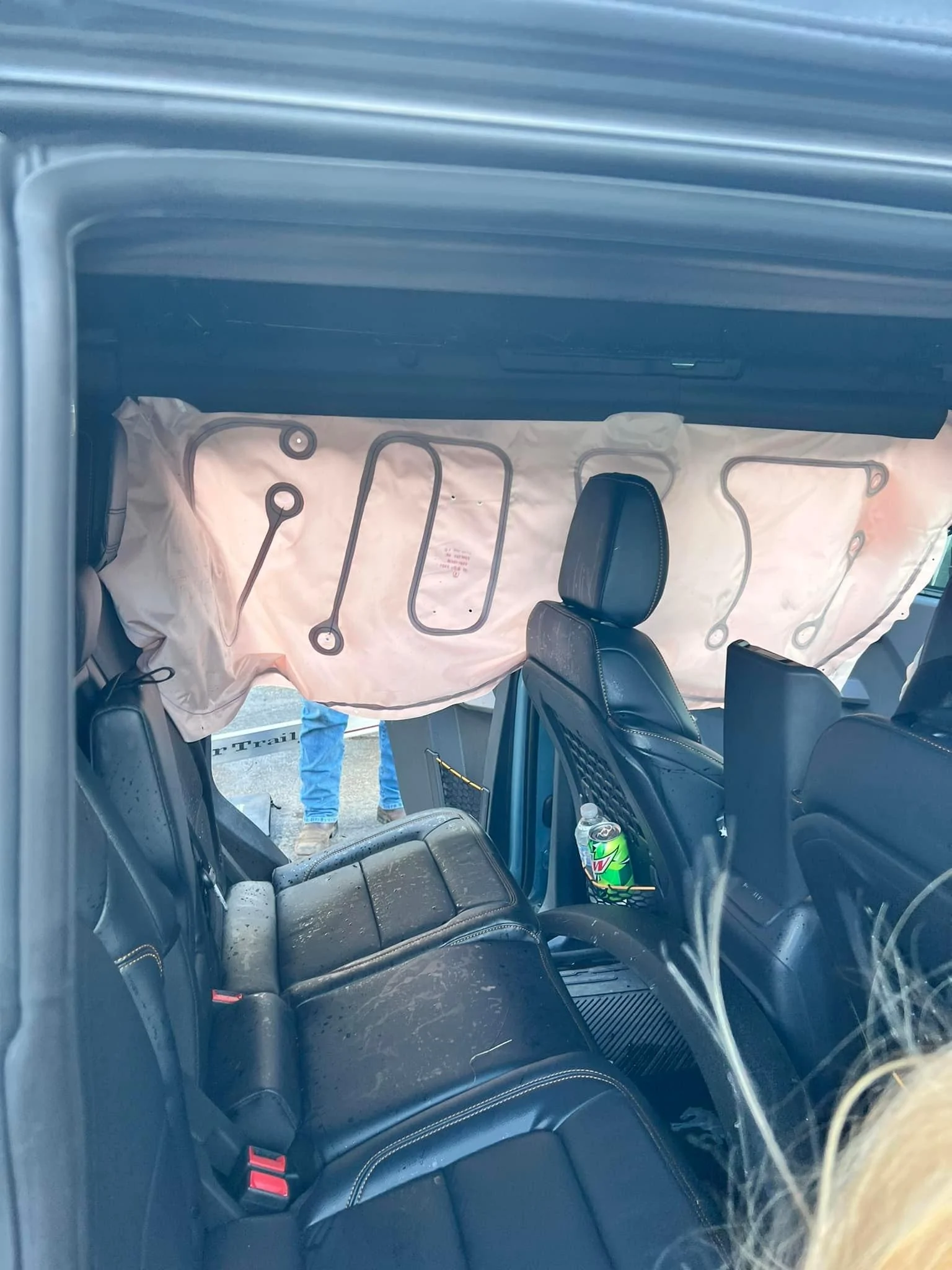 Ford Bronco Bronco totaled in head-on collision accident, but you should see the other guy! [Updates From Owner] 271182256_10224439969645620_1895125215654362012_n