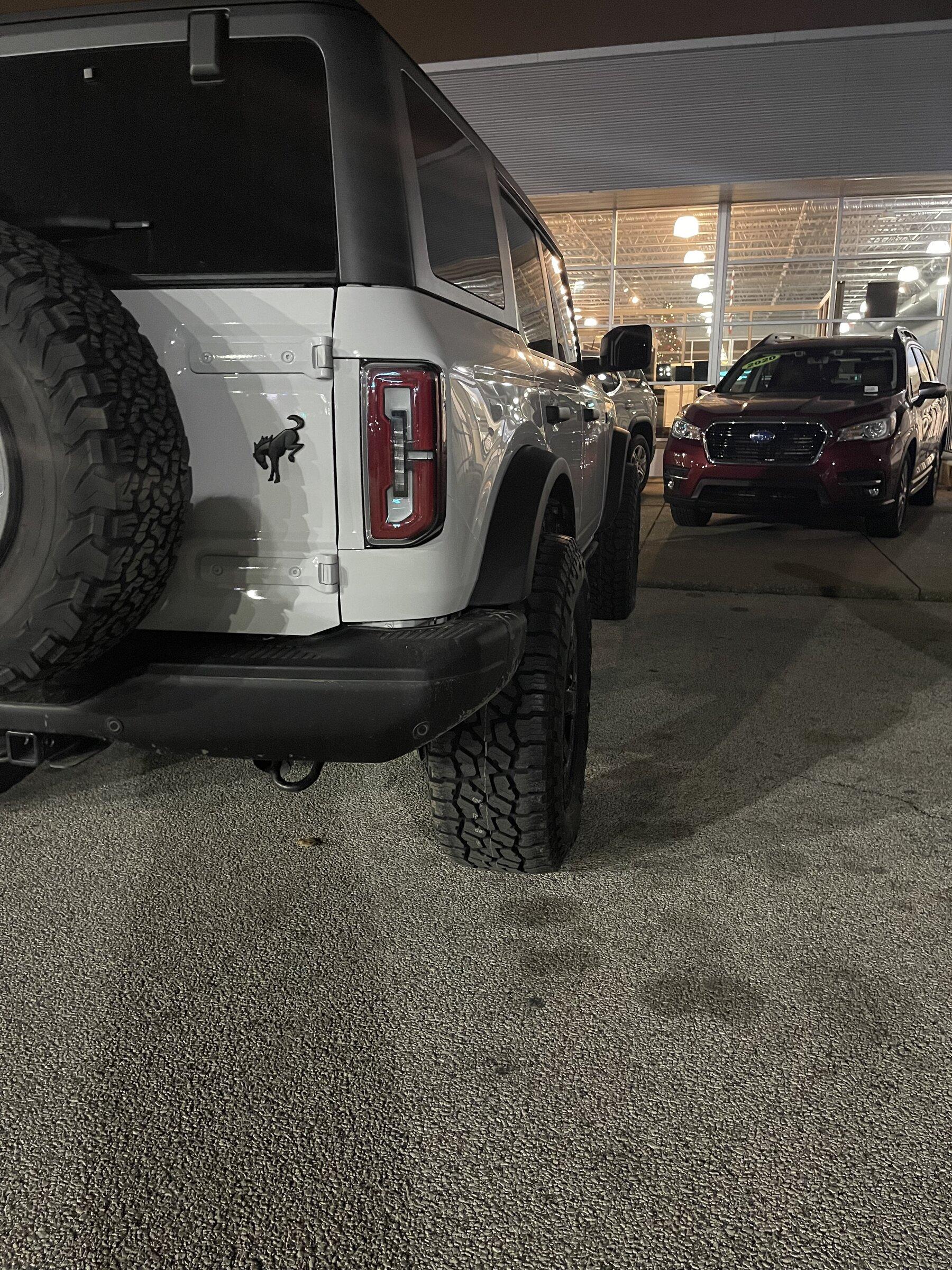 Ford Bronco Show us your installed wheel / tire upgrades here! (Pics) CC19FEF0-E3AC-4DB7-B386-D46A0537662B