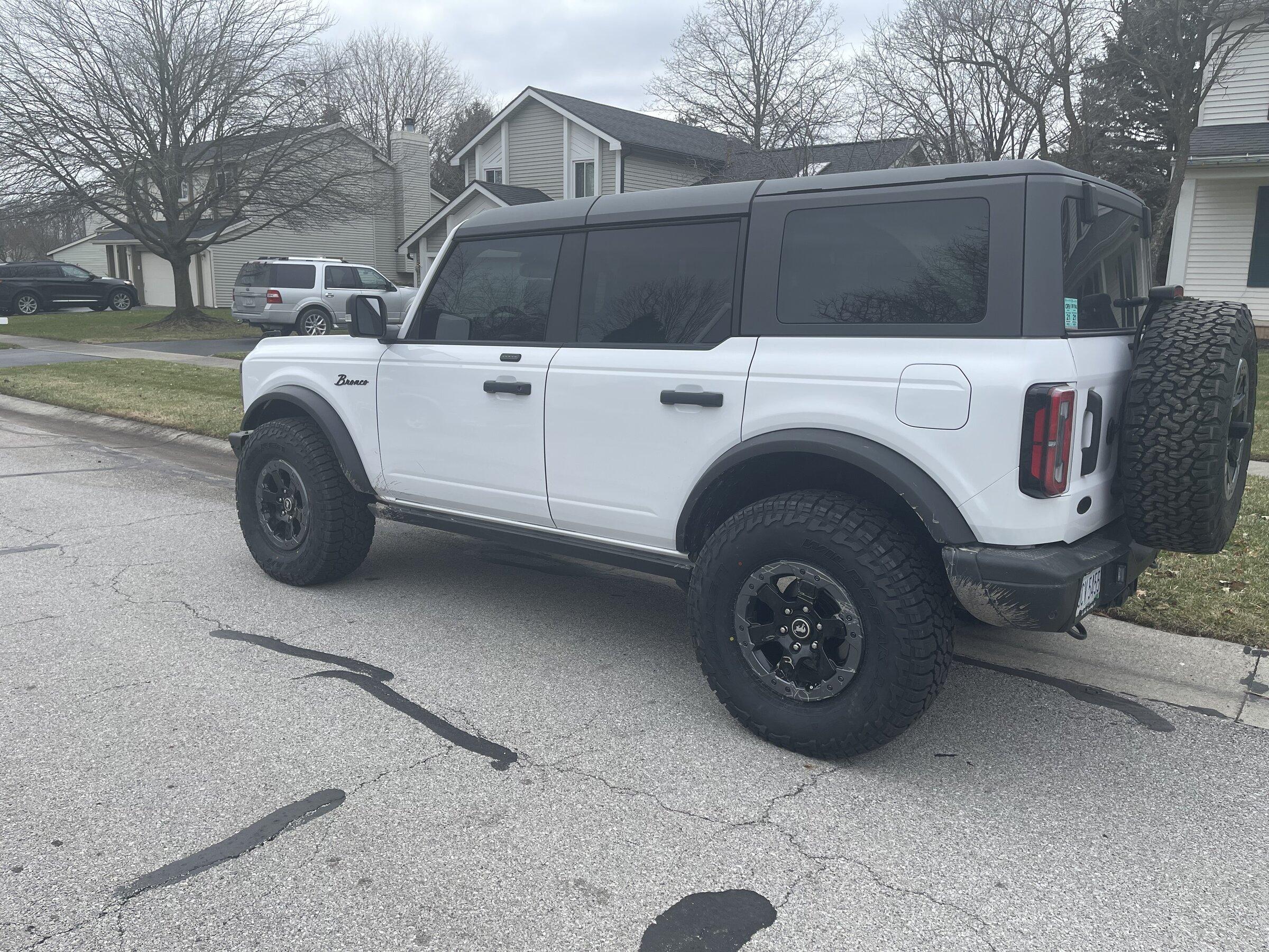 Ford Bronco Show us your installed wheel / tire upgrades here! (Pics) 3076BFE6-3BFF-4099-9E5B-3A232A23504F