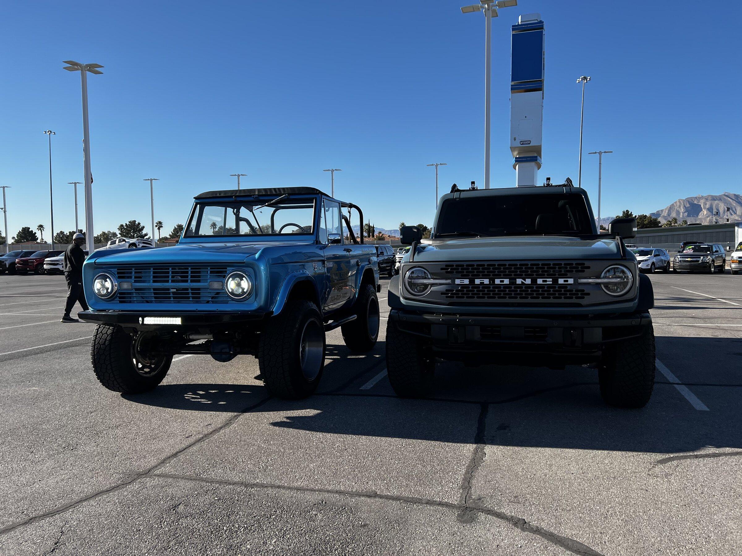 Ford Bronco Old and New 1DC33046-A39E-4B1B-8B98-84106279503B