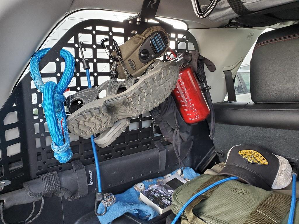 Ford Bronco JcrOffroad Fold down molle table has been released! Molle