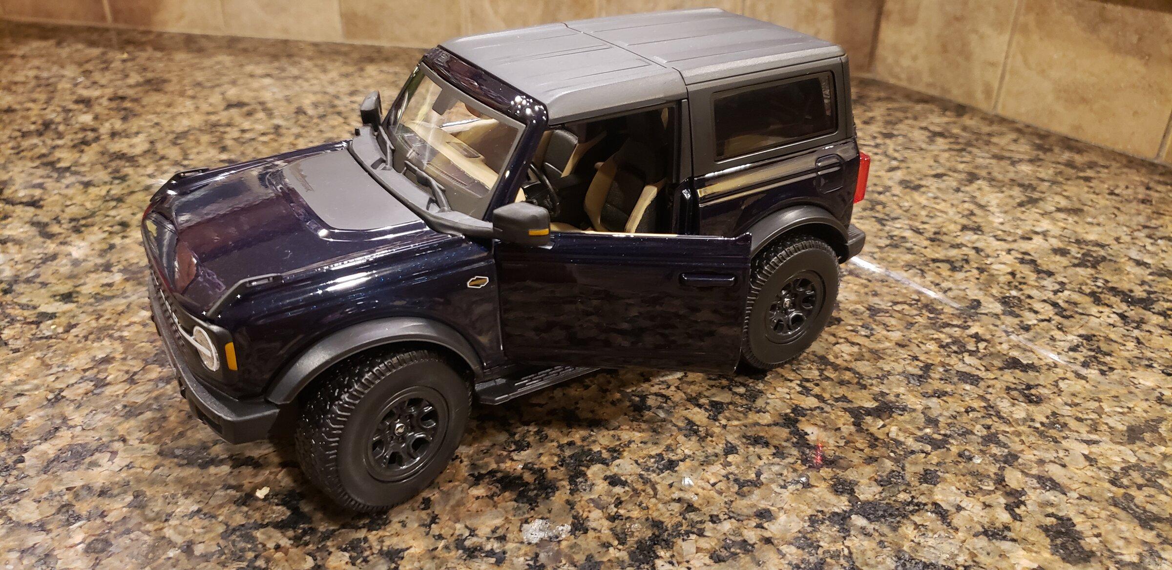 Ford Bronco Maisto Enhancements, just killin time. 20220103_183940