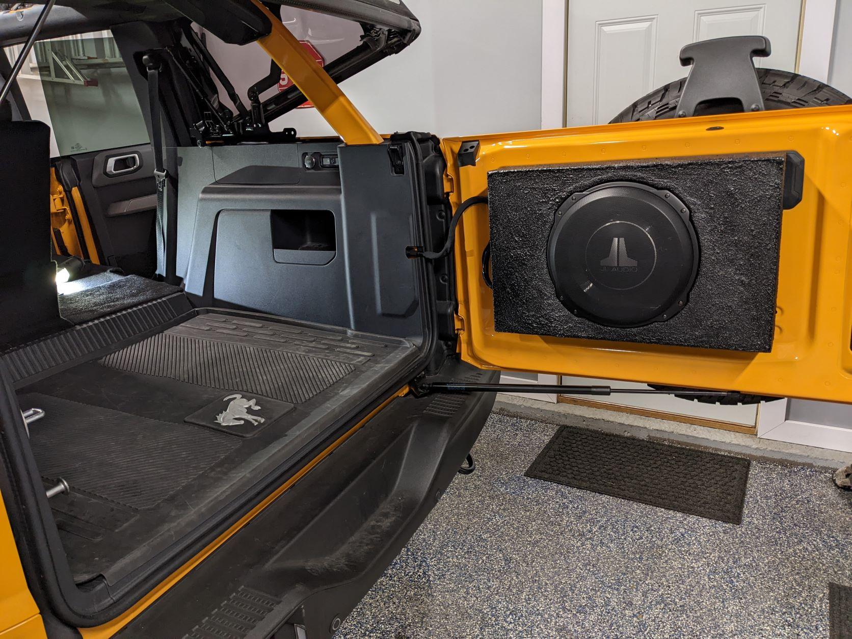 Ford Bronco My audio system upgrade with lots of photos PXL_20211230_233804620