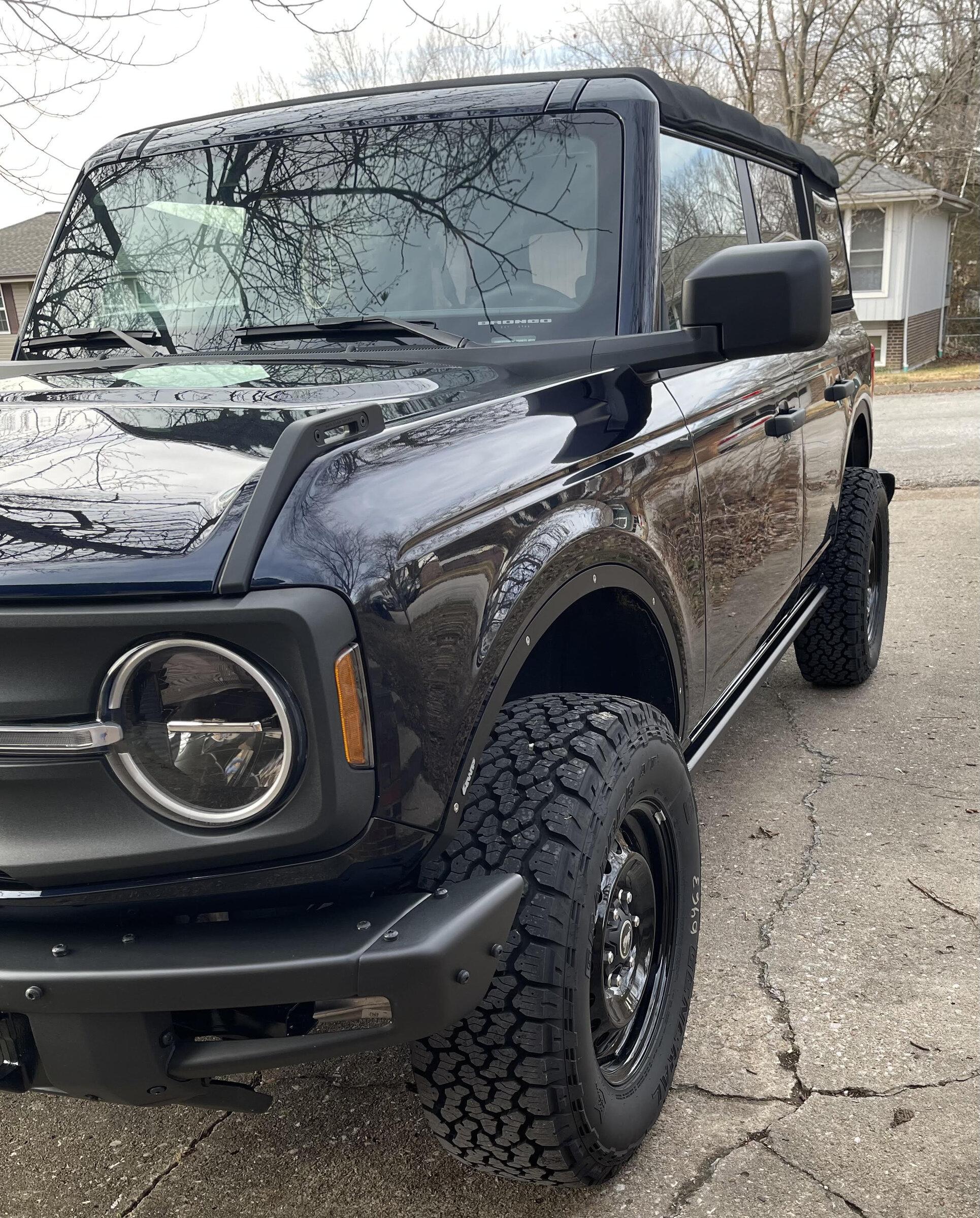 Ford Bronco My Build Journal.. fenderdelete2