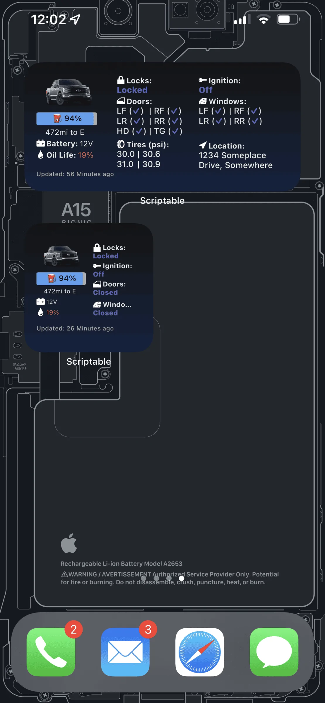 Ford Bronco 📱 Scriptable FordPass Widget (iOS, iPad, MacOS) IMG_0434