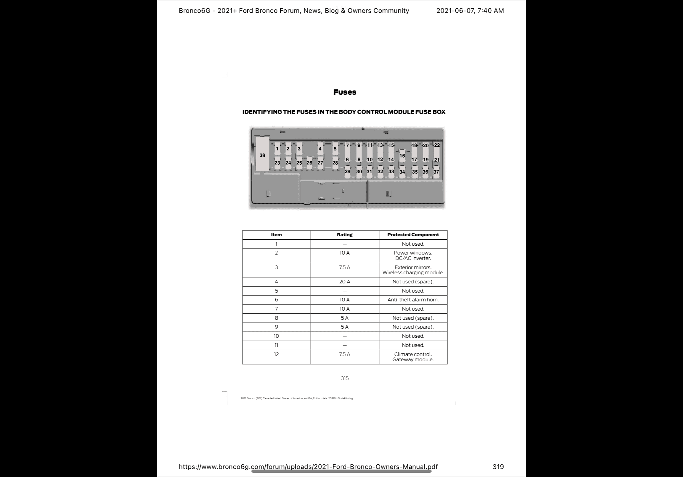 Ford Bronco TUTORIAL: Wiring accessories to interior fuse box with add-a-fuse tap B29F4296-66B7-4C51-BA73-D24937DC602A