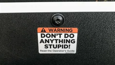 Ford Bronco Sun Visor Warning Labels 1641416731173