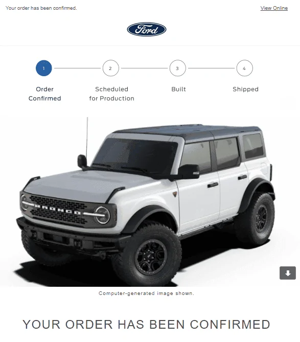 Ford Bronco Is this normal ?? 1641418450219