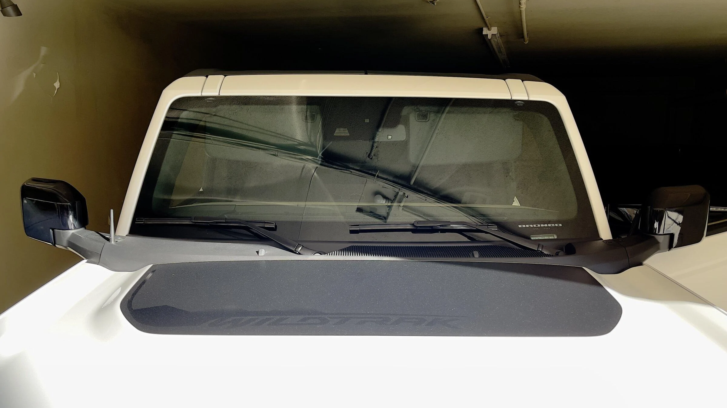 Ford Bronco Digging My New StickerFab Visor Warning Deletes IMG_9383