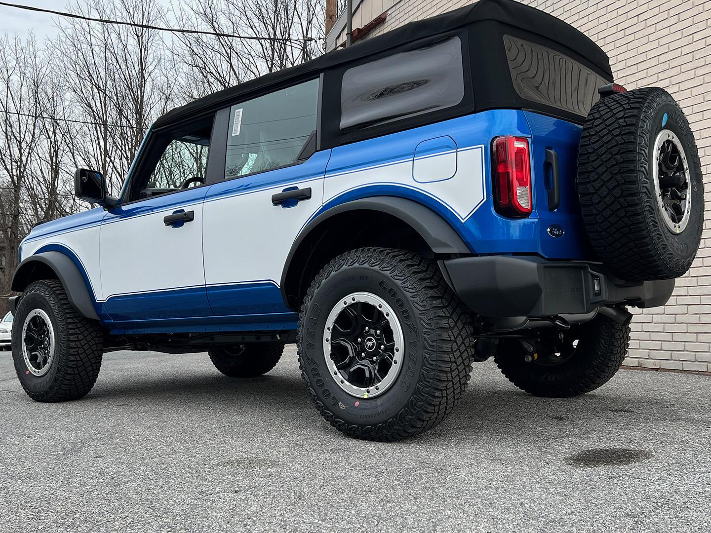 Ford Bronco Here they are!! Full Center 2 Tone Side Graphics Kits Now Available! IMG_2509-2
