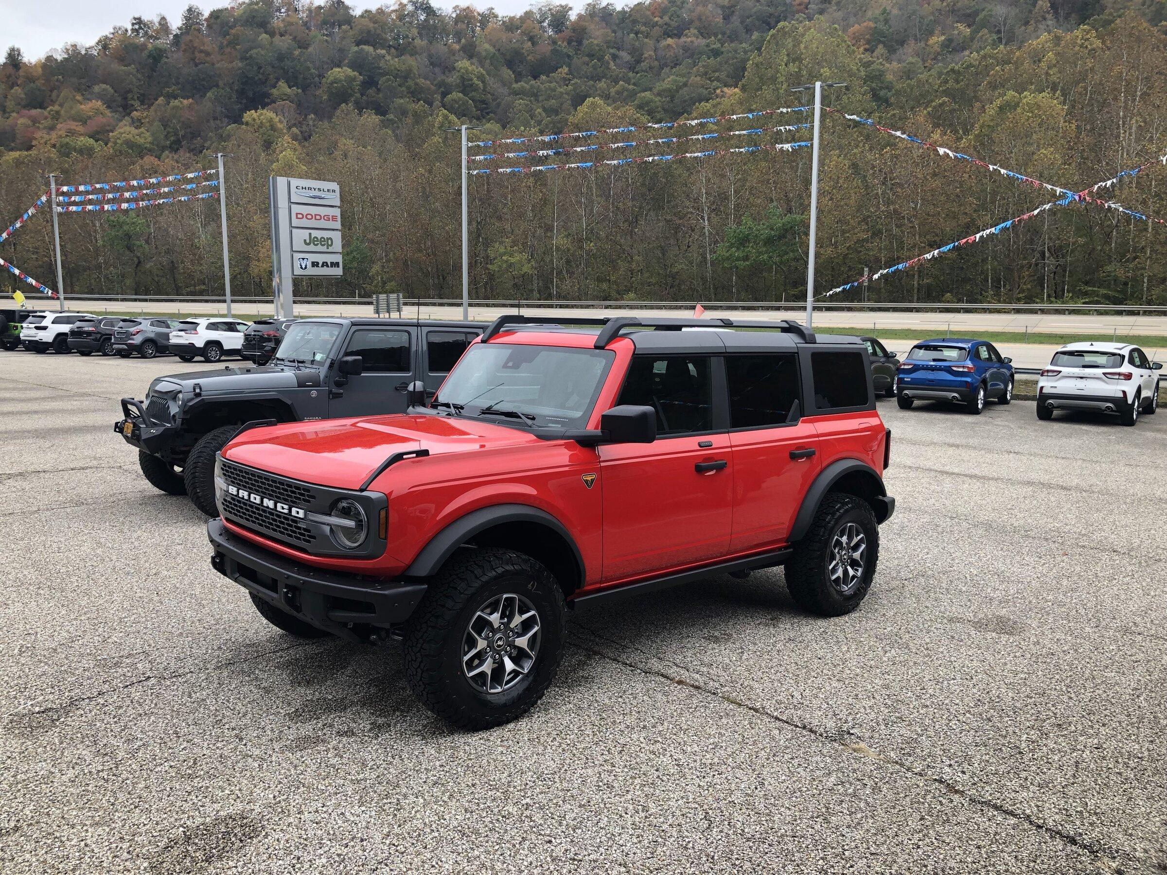 Ford Bronco Ultimate Badlands Non-Sasquatch pics thread 1641435960661