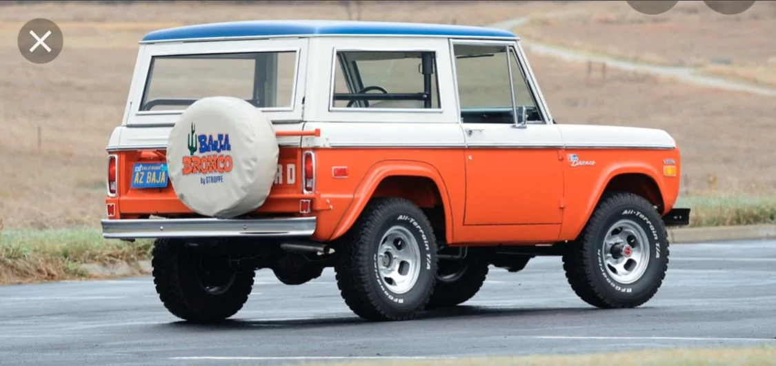 Ford Bronco Bill Stroppe BAJA BRONCO Tribute Build 587961E4-3768-439E-B015-D873C5DE7FE7