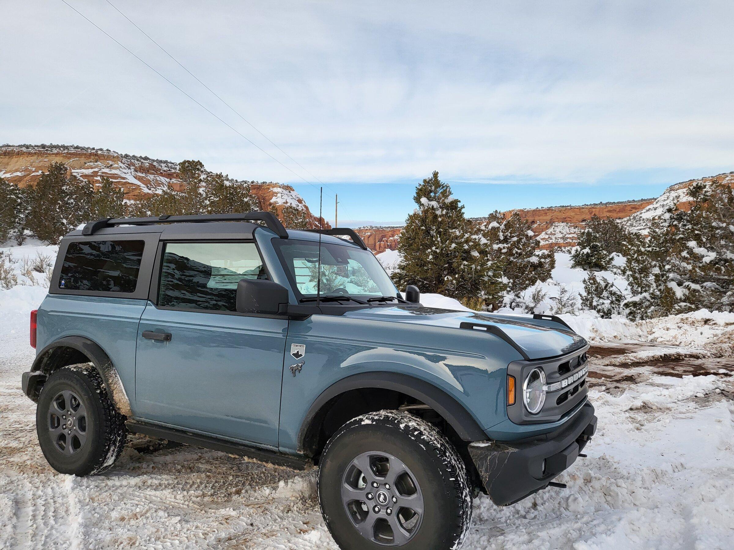 Ford Bronco First Snow With The Bronco 20220104_155113