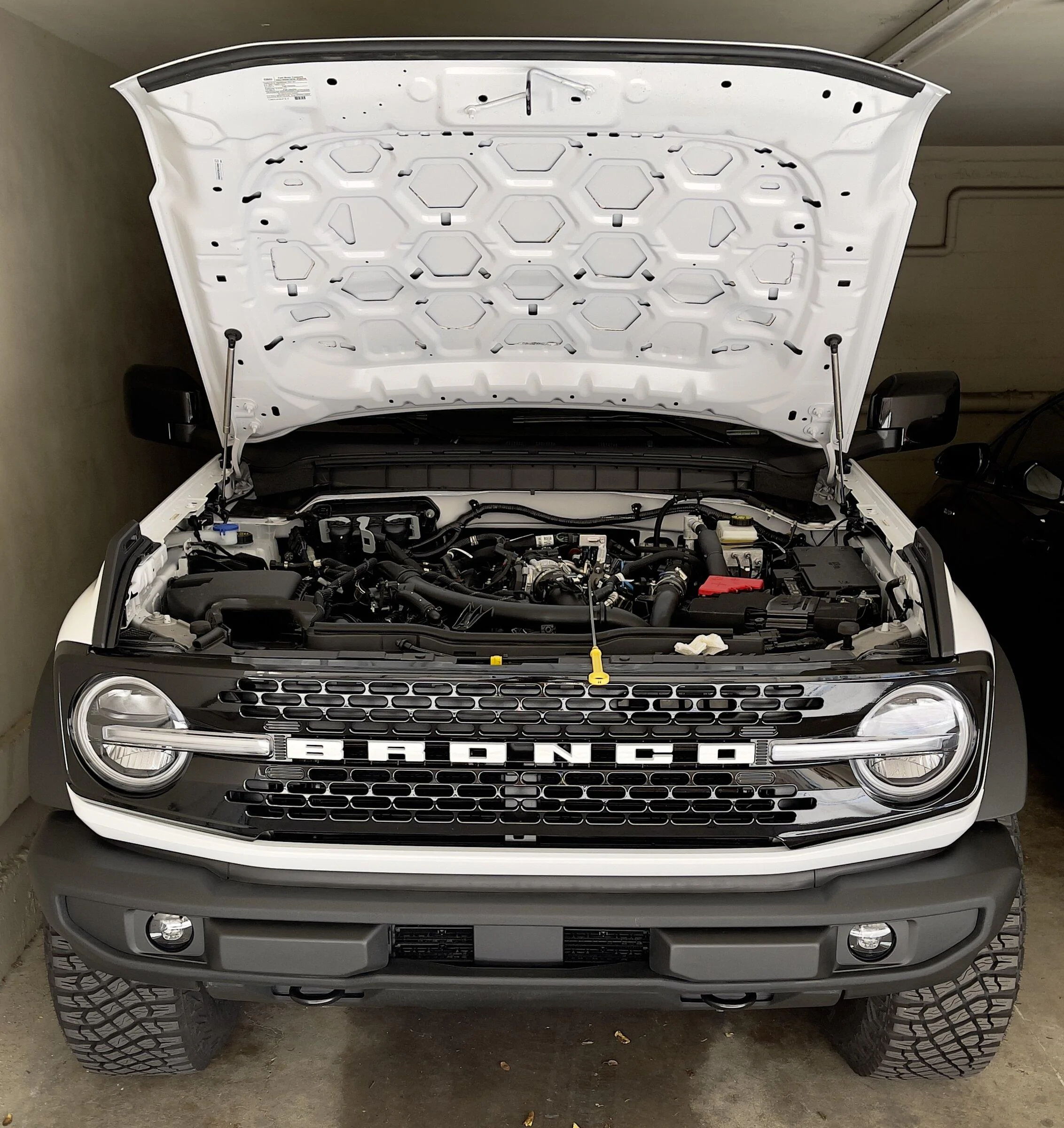 Ford Bronco Bronco Team Engineering Confirms 7.0 Quarts for 2.7L Engine Oil Change is Correct IMG_9412