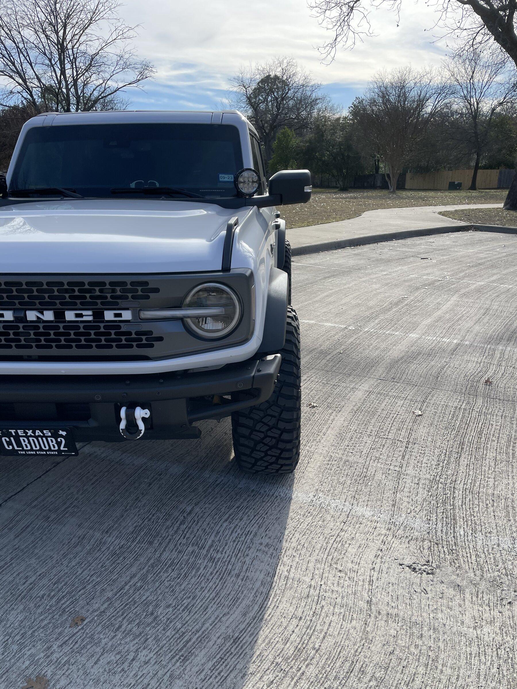 Ford Bronco Show us your installed wheel / tire upgrades here! (Pics) EAA85355-7615-4831-93D5-77215ADB4FED