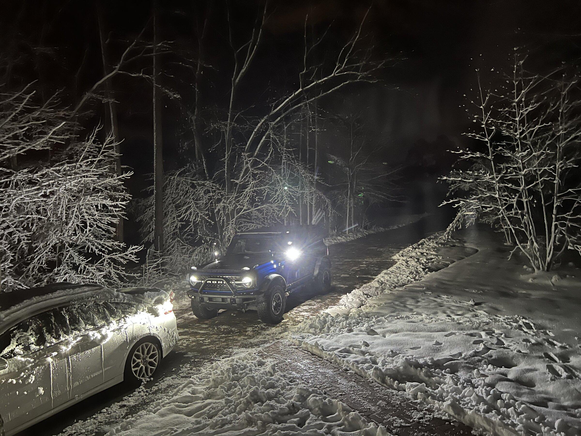 Ford Bronco Zone Lighting after recent snow E55CE268-635C-484D-9B59-271503220665