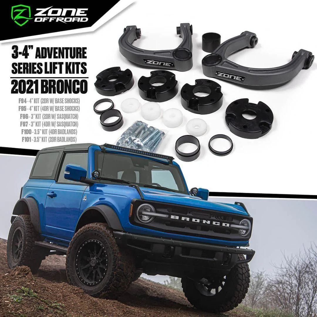 Ford Bronco ZONE OFFROAD is now offered @Beefcake Racing!! 271257477_6827493933990854_513953860988909589_n