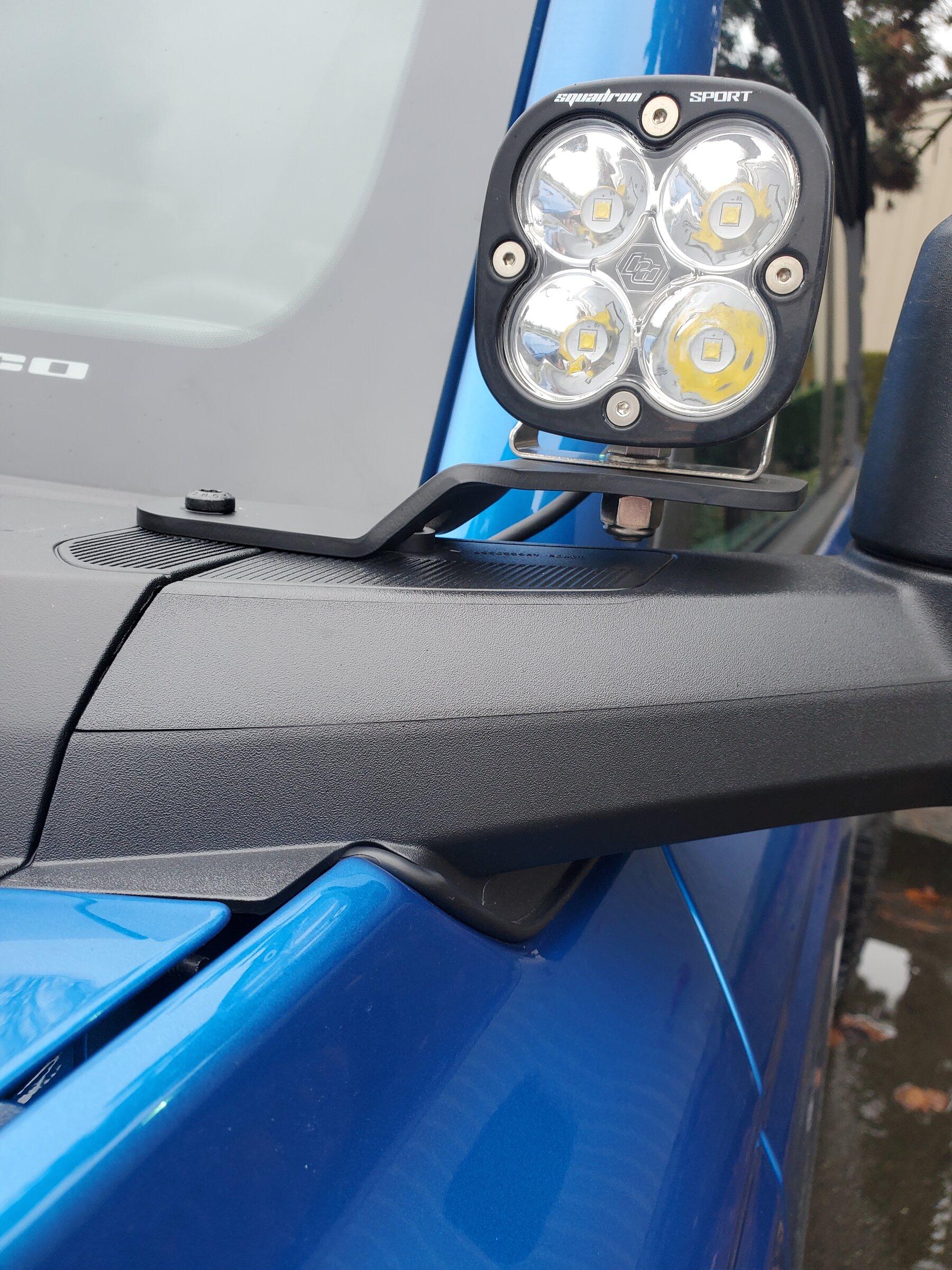 Ford Bronco Pilar light mounts 20220107_100920