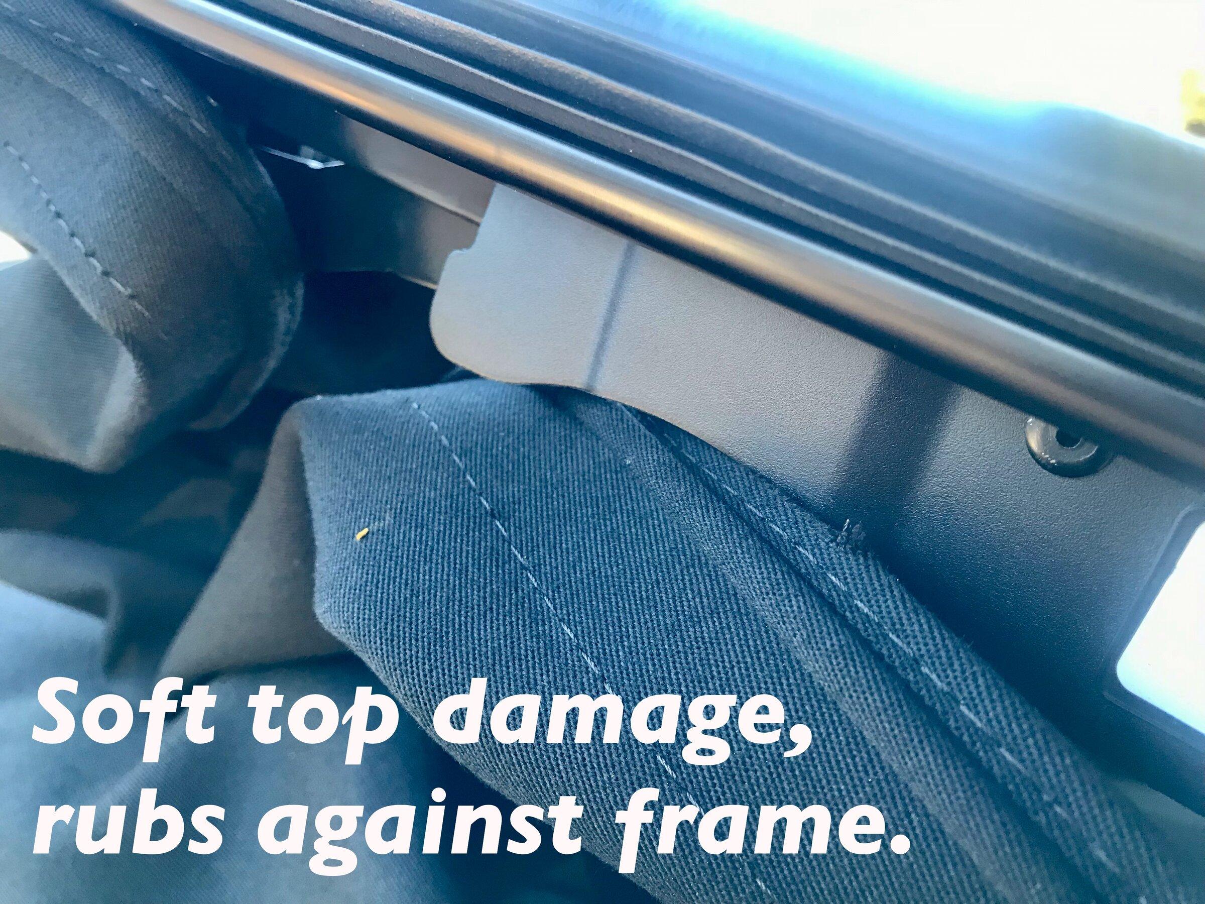 Ford Bronco PSA: How to fold soft top to avoid rubbing / contact damage EE522381-A34D-4895-81F5-F9395B1948EE
