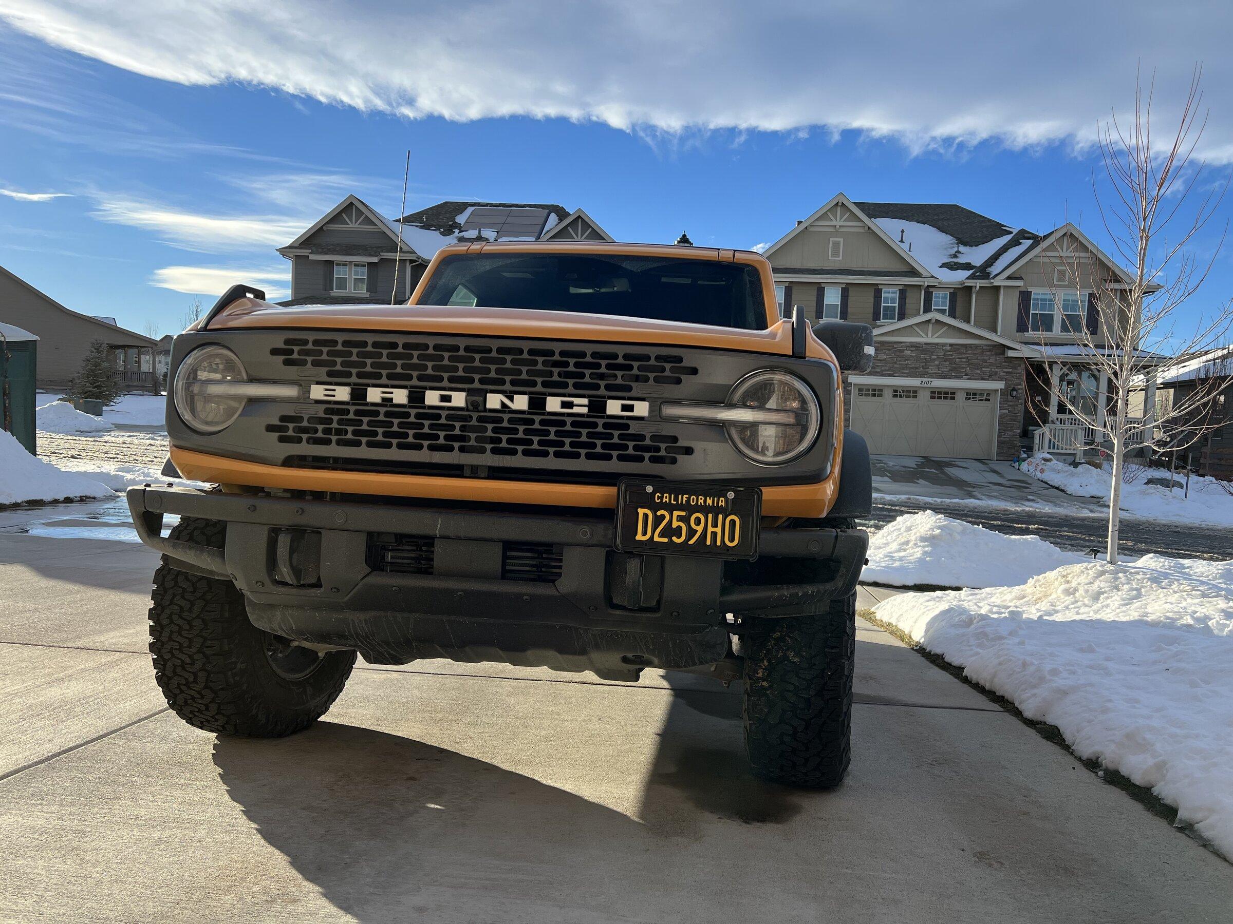 Ford Bronco Front license plate mount options? IMG_0625
