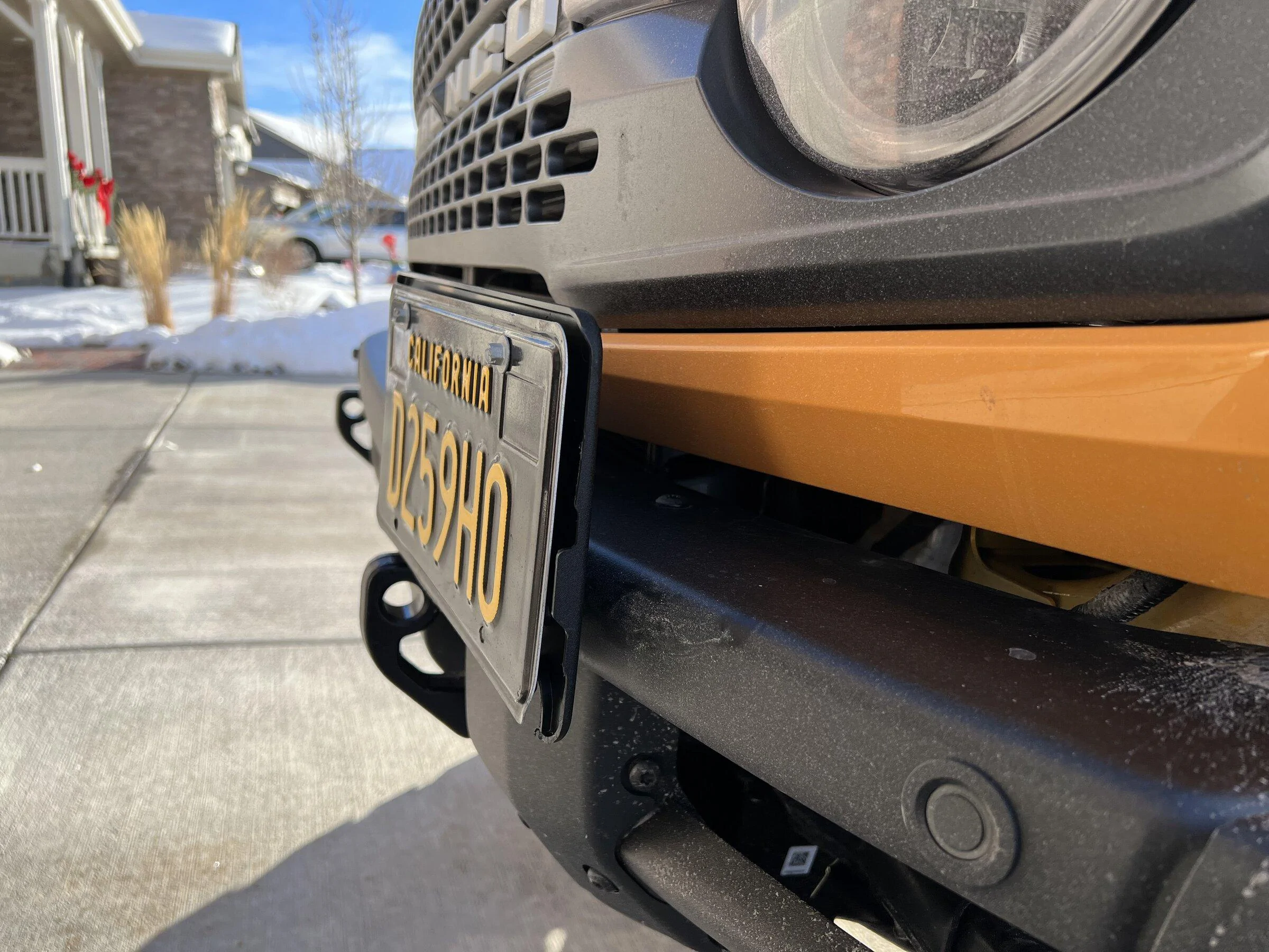 Ford Bronco Front license plate mount options? IMG_0627