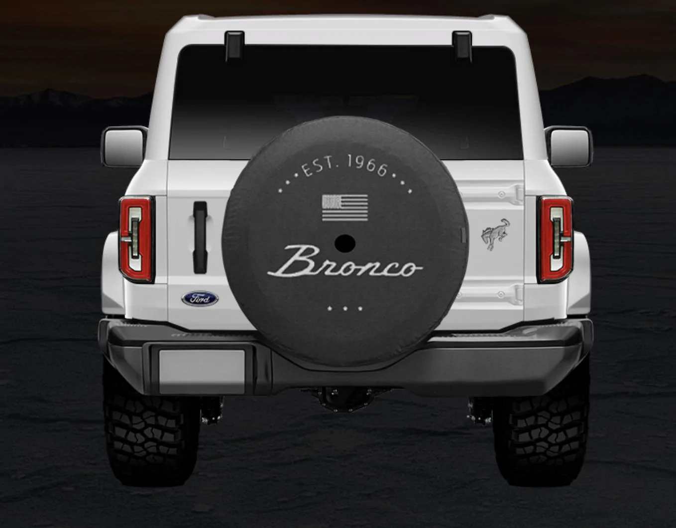 Ford Bronco The Great White Bronco F6010FD5-961F-4E31-B364-9B22F0F02DA7