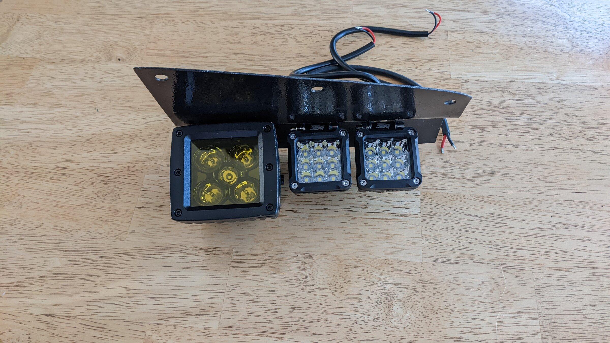 Ford Bronco DIY Budget Bumper Pocket Light Setup PXL_20220108_174124451