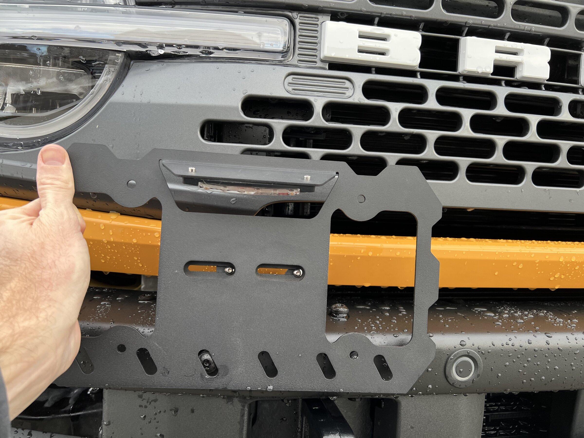 Ford Bronco Front license plate mount options? IMG_0635