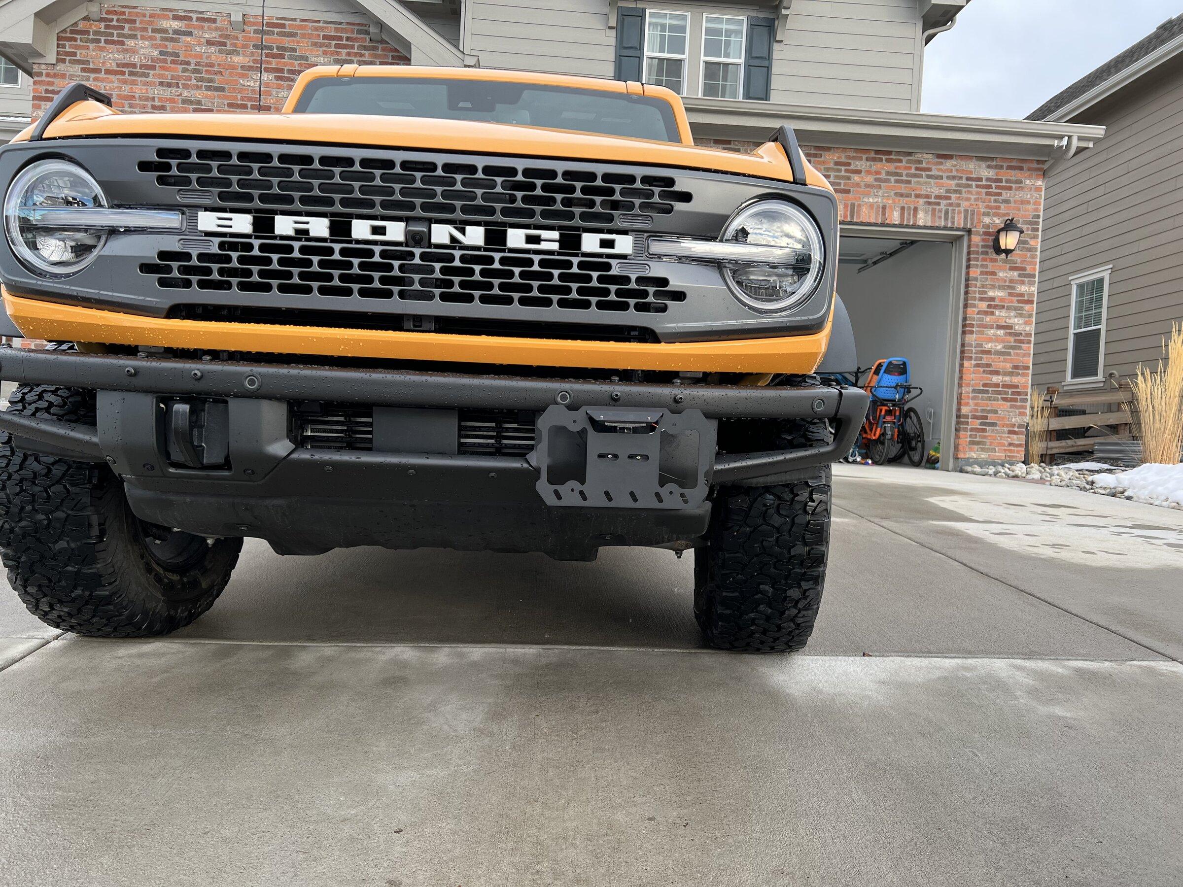 Ford Bronco Front license plate mount options? IMG_0639