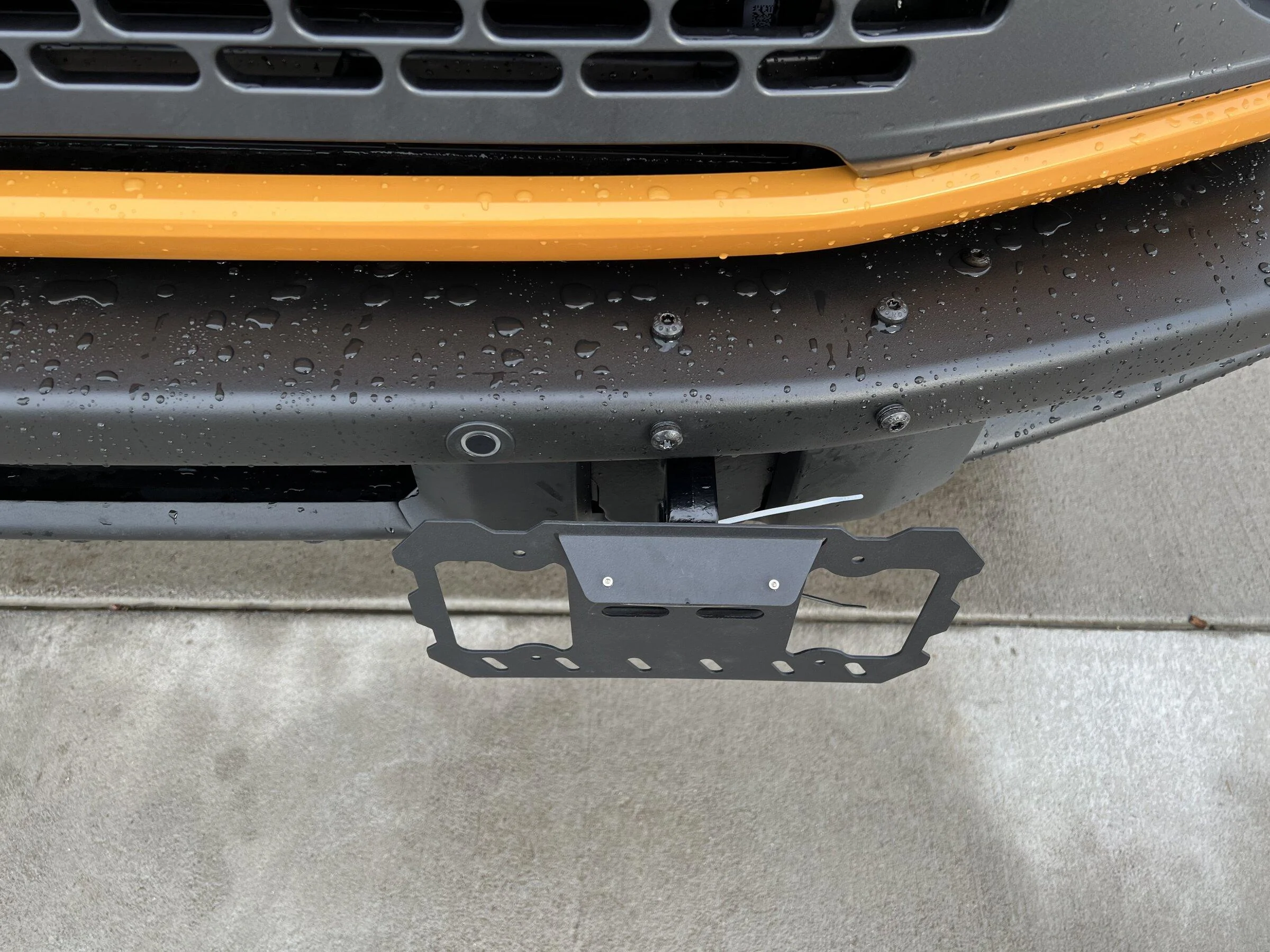 Ford Bronco Front license plate mount options? IMG_0649