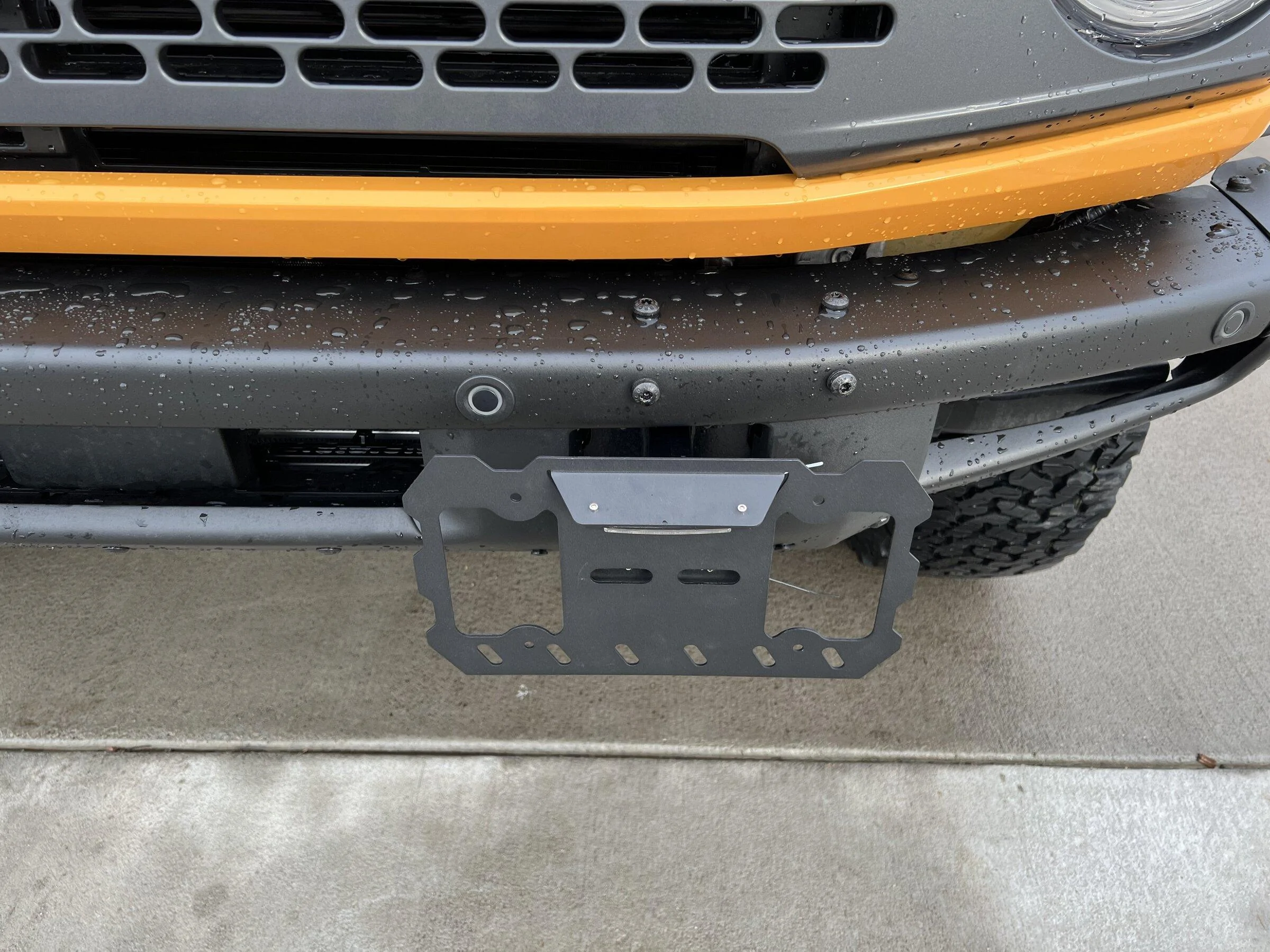 Ford Bronco Front license plate mount options? IMG_0650