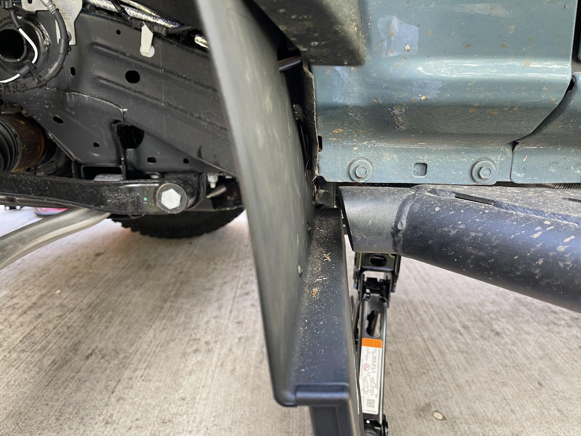 Ford Bronco Gator Back Mud Flaps Compatible with 4WP Running Boards? (UPDATED - YES!) C862DA91-FFFB-48AE-8973-23D39DB54128