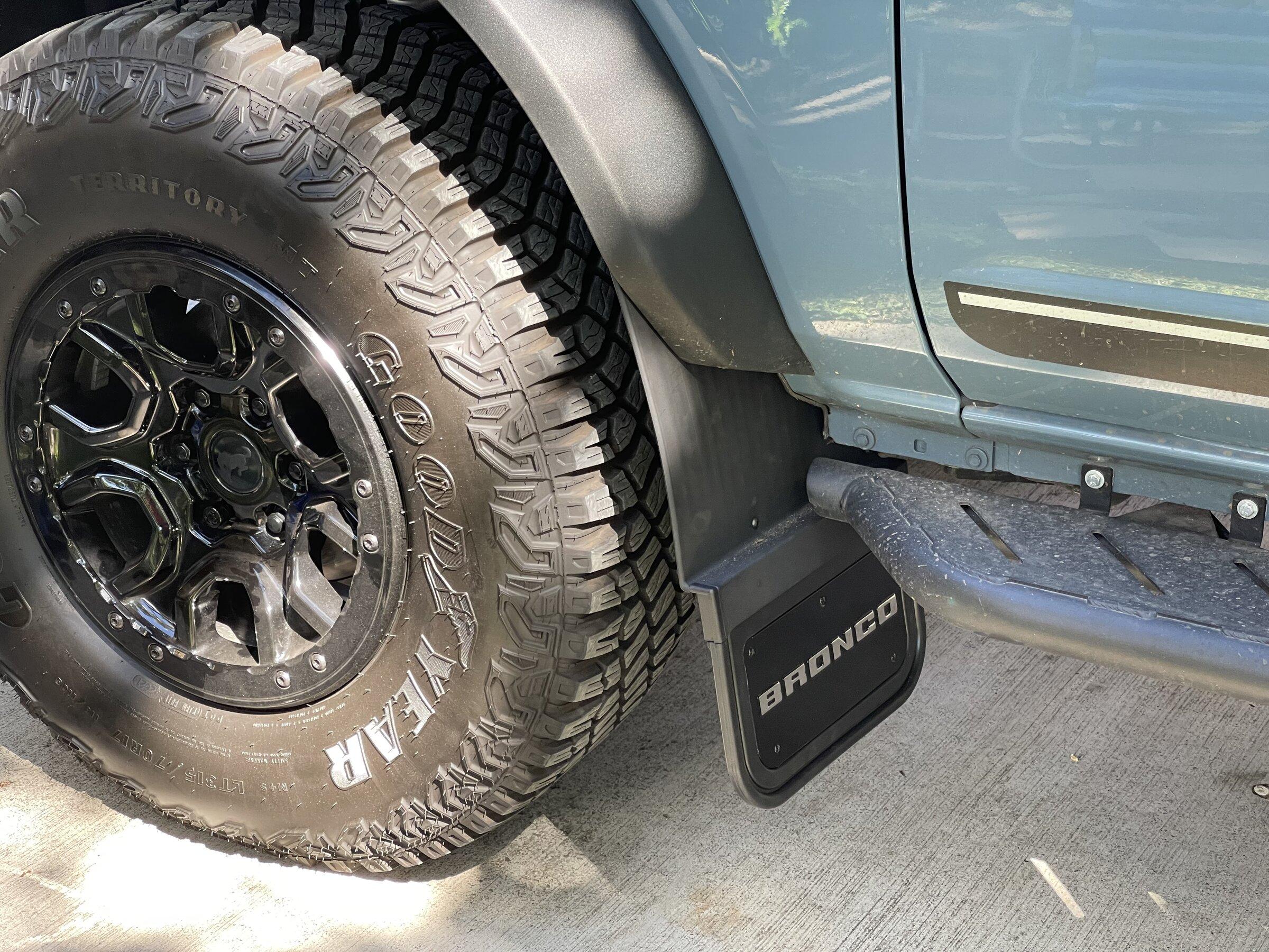 Ford Bronco Gator Back Mud Flaps Compatible with 4WP Running Boards? (UPDATED - YES!) 4E485467-9AE4-4CC5-97B8-85C187F69FA4