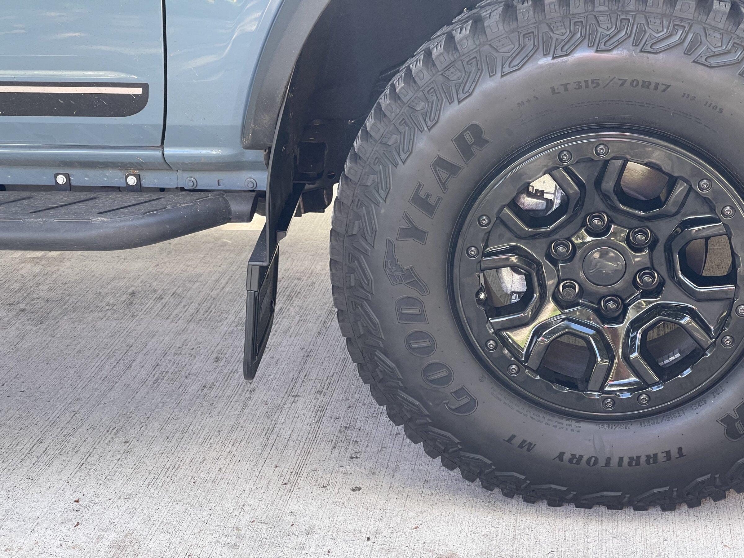 Ford Bronco Gator Back Mud Flaps Compatible with 4WP Running Boards? (UPDATED - YES!) 14FBD570-D7FF-4069-BF21-5707DFE0E79F