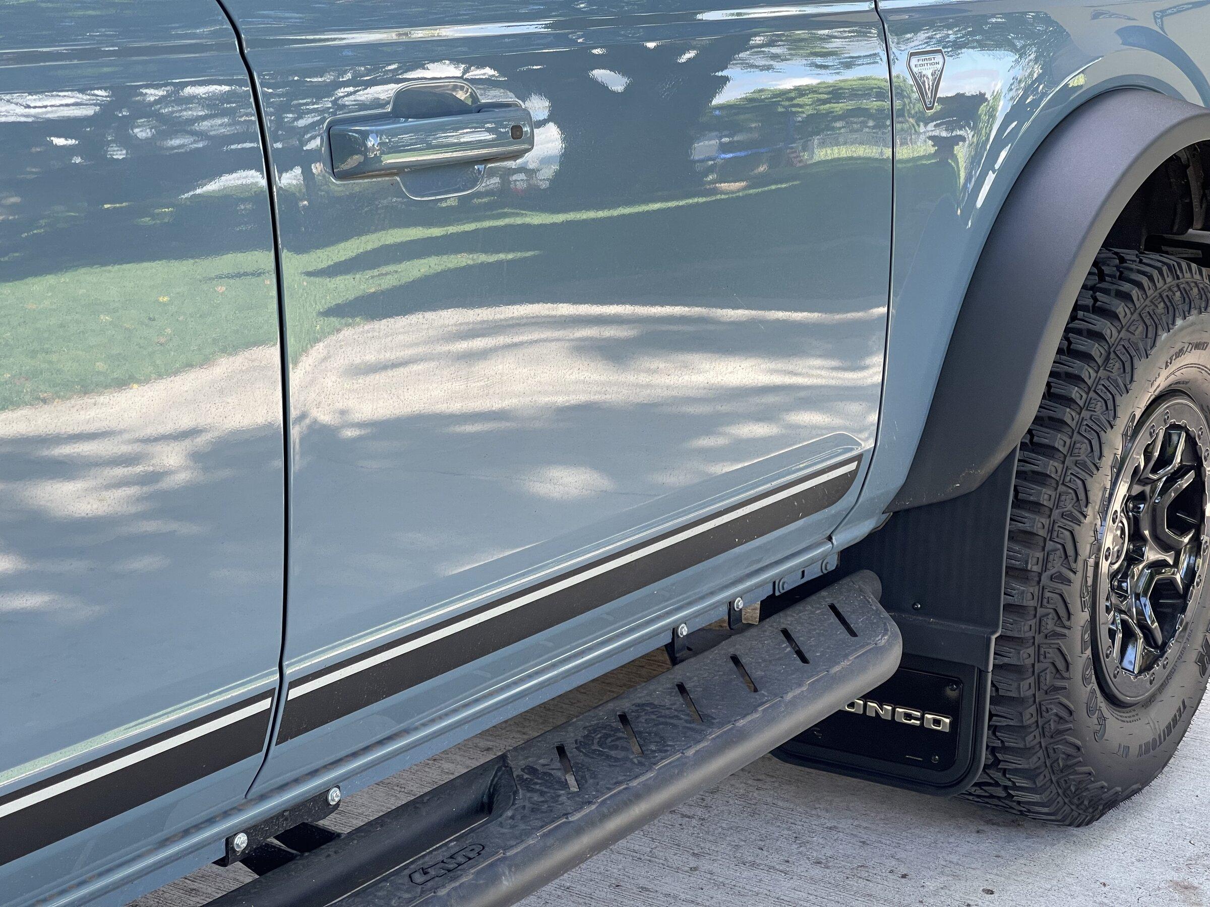 Ford Bronco Gator Back Mud Flaps Compatible with 4WP Running Boards? (UPDATED - YES!) 47B023D3-D795-4165-BDB3-CBECD24398D0