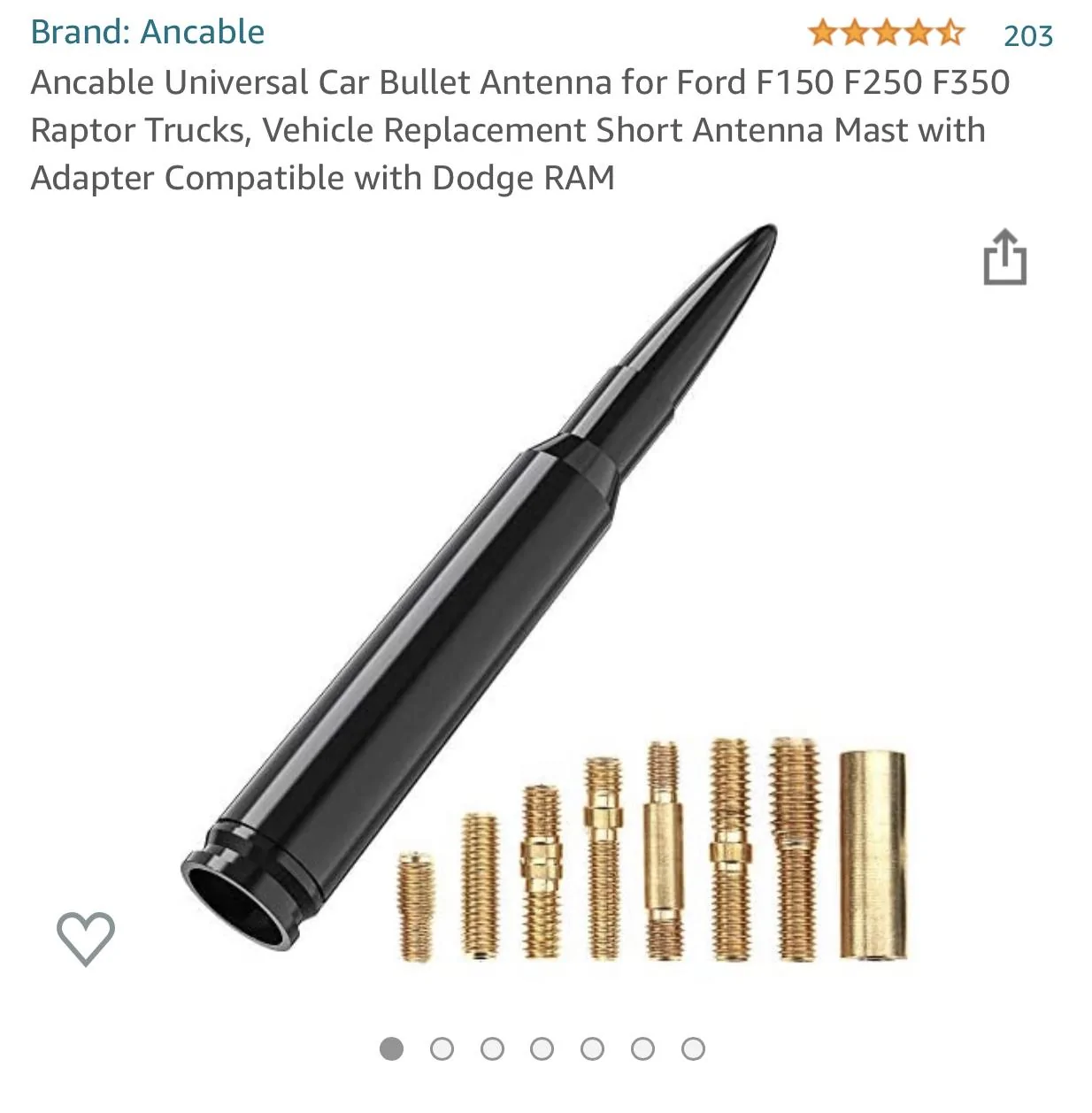 Ford Bronco What's everyone doing with their antenna? 23888C88-25DA-44F9-9DE8-63DA484BF9EA
